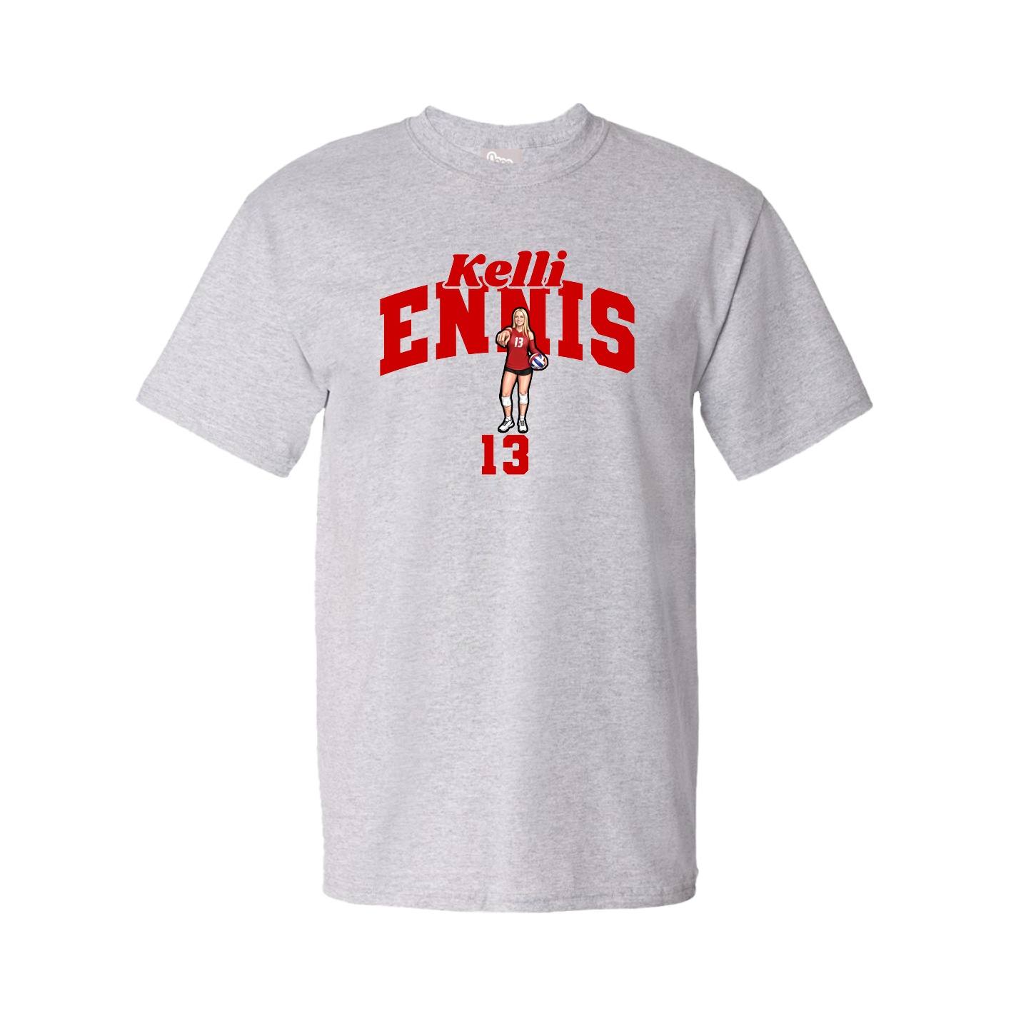 Youth Tee — Signature Arch in Grey