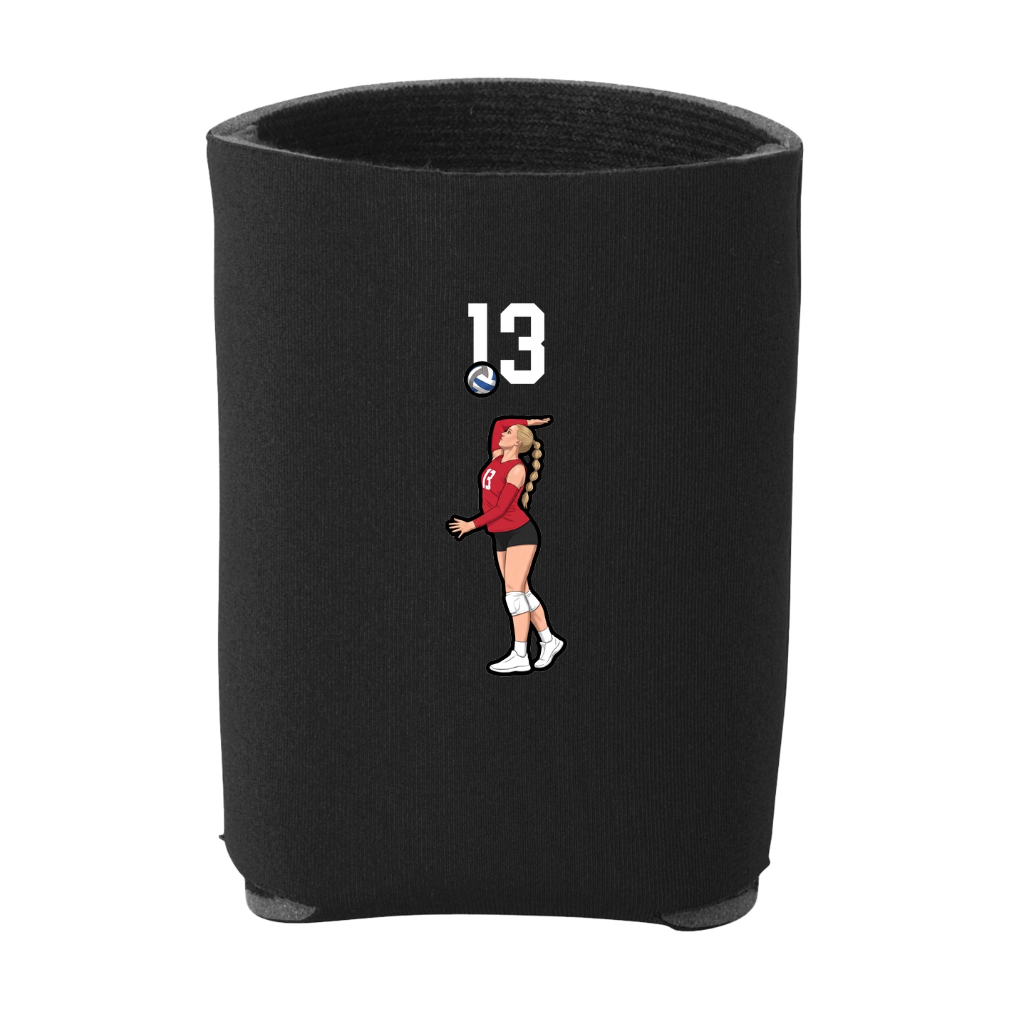 Can Holder — Number Top in Black