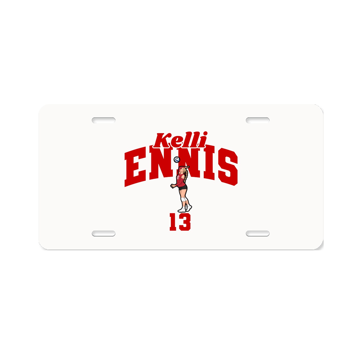 License Plate — Signature Arch in Classic