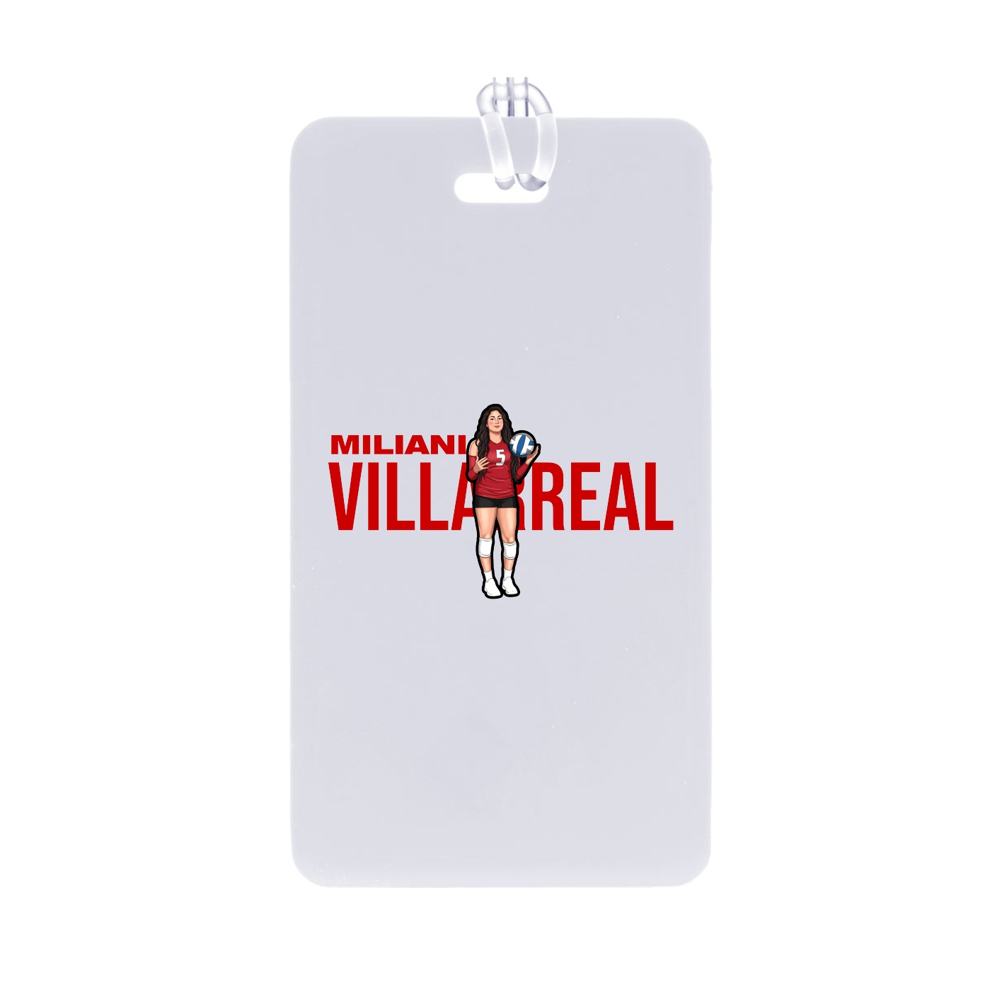 Bag Tag — Player Name in Classic