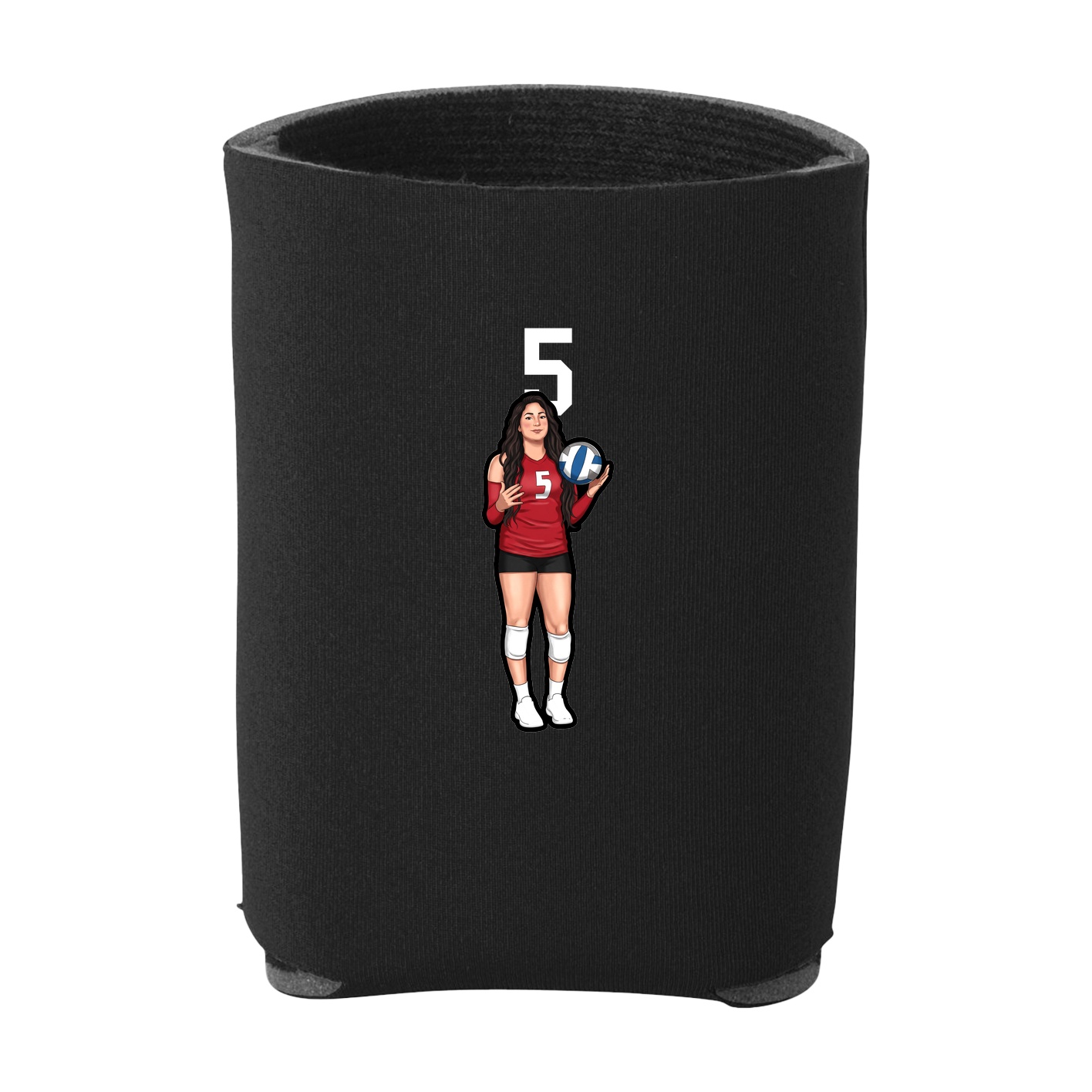 Can Holder — Number Top in Black