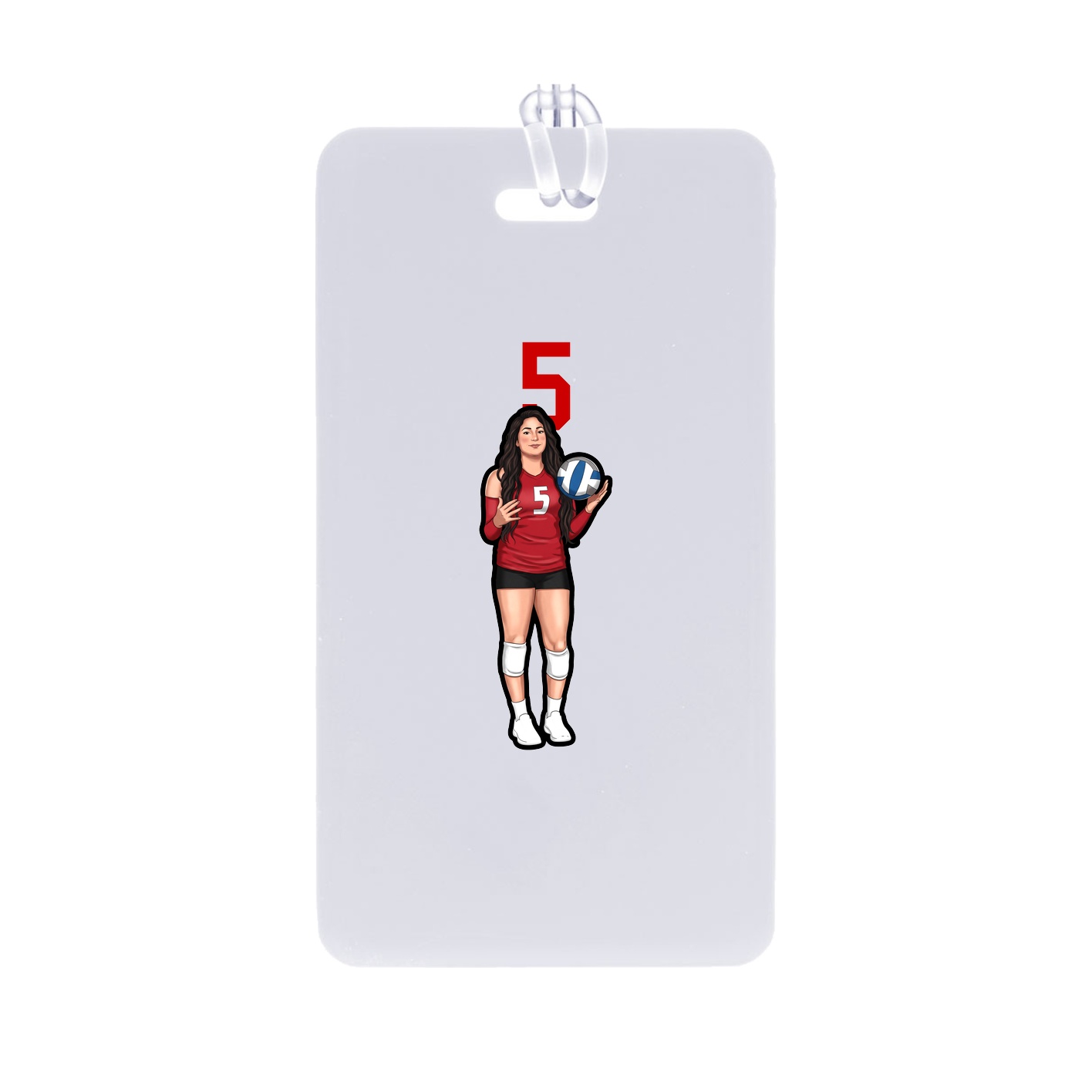 Bag Tag — Number Top in Classic