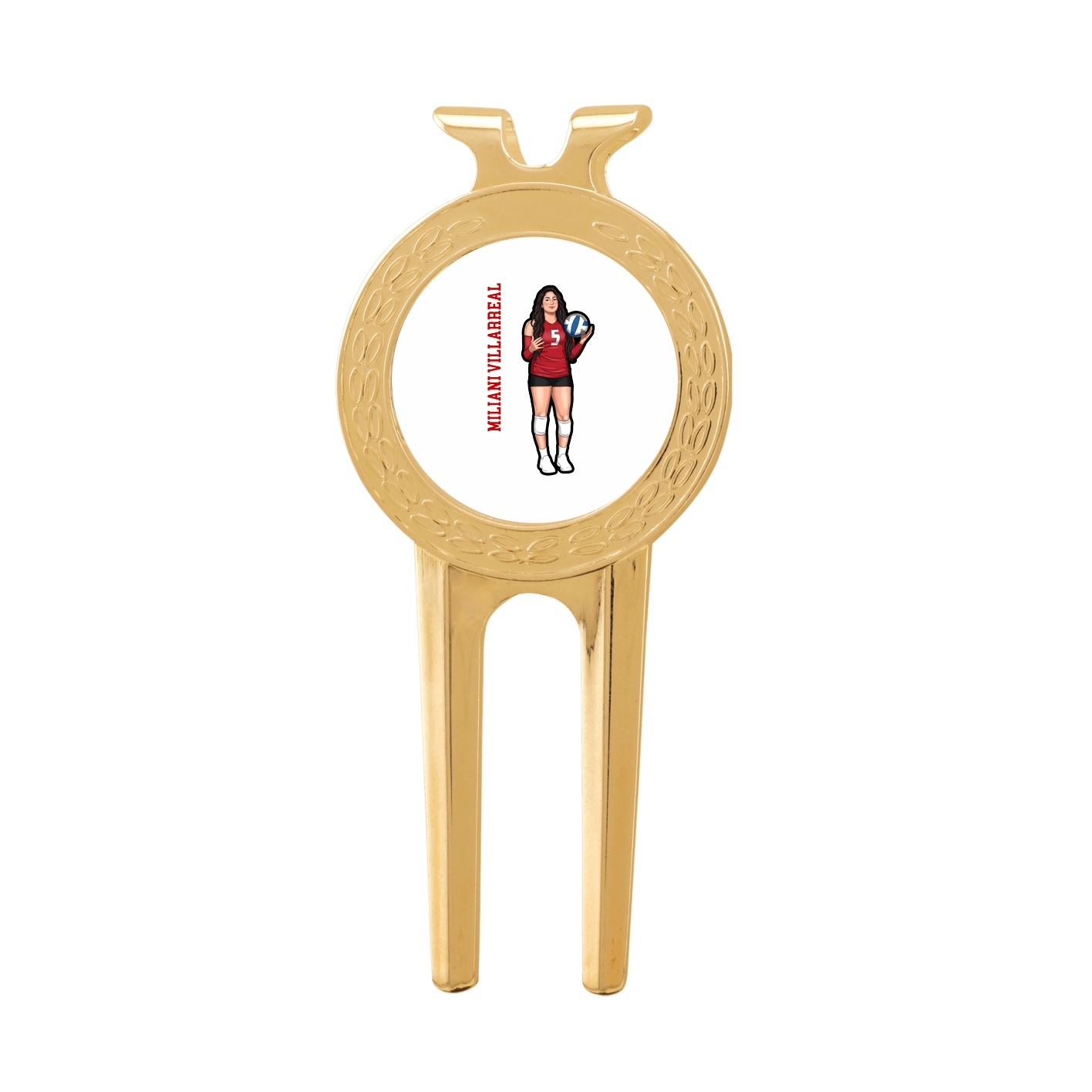 Divot Tool with Ball Marker — Name Vertical in Classic