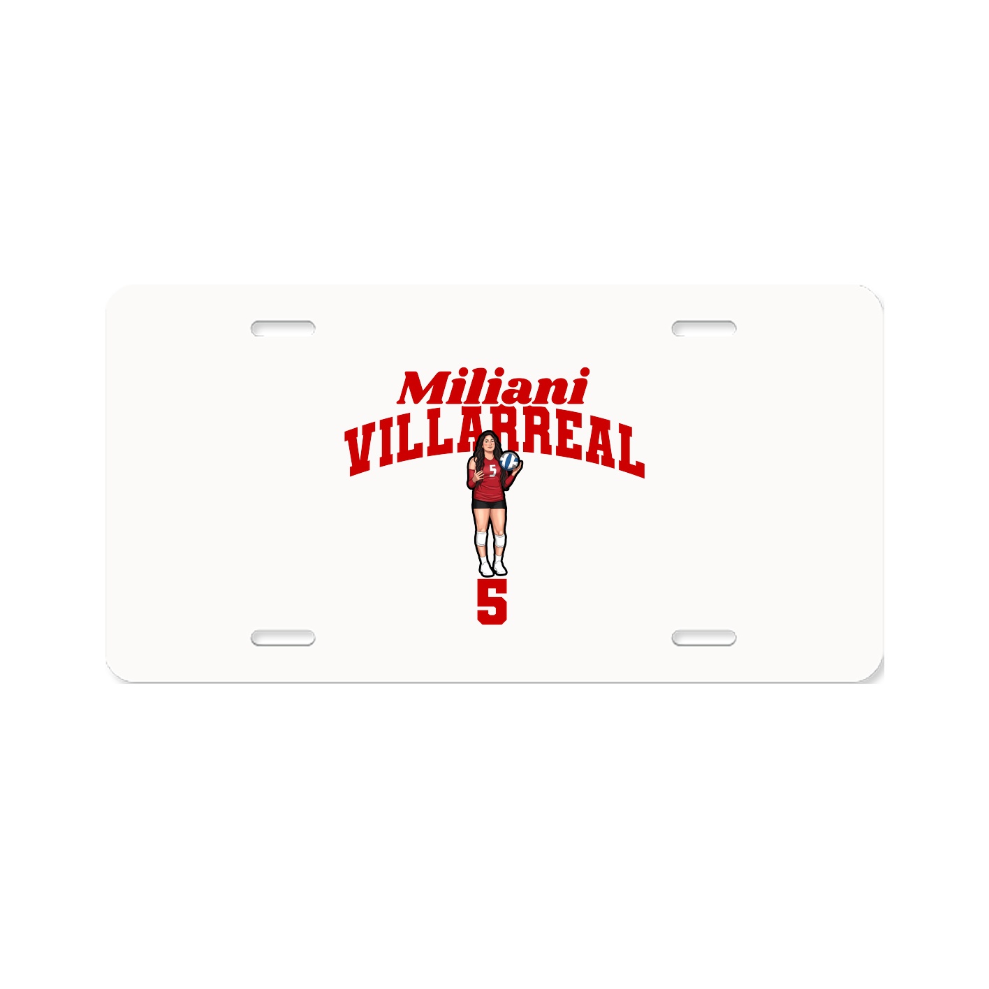 License Plate — Signature Arch in Classic