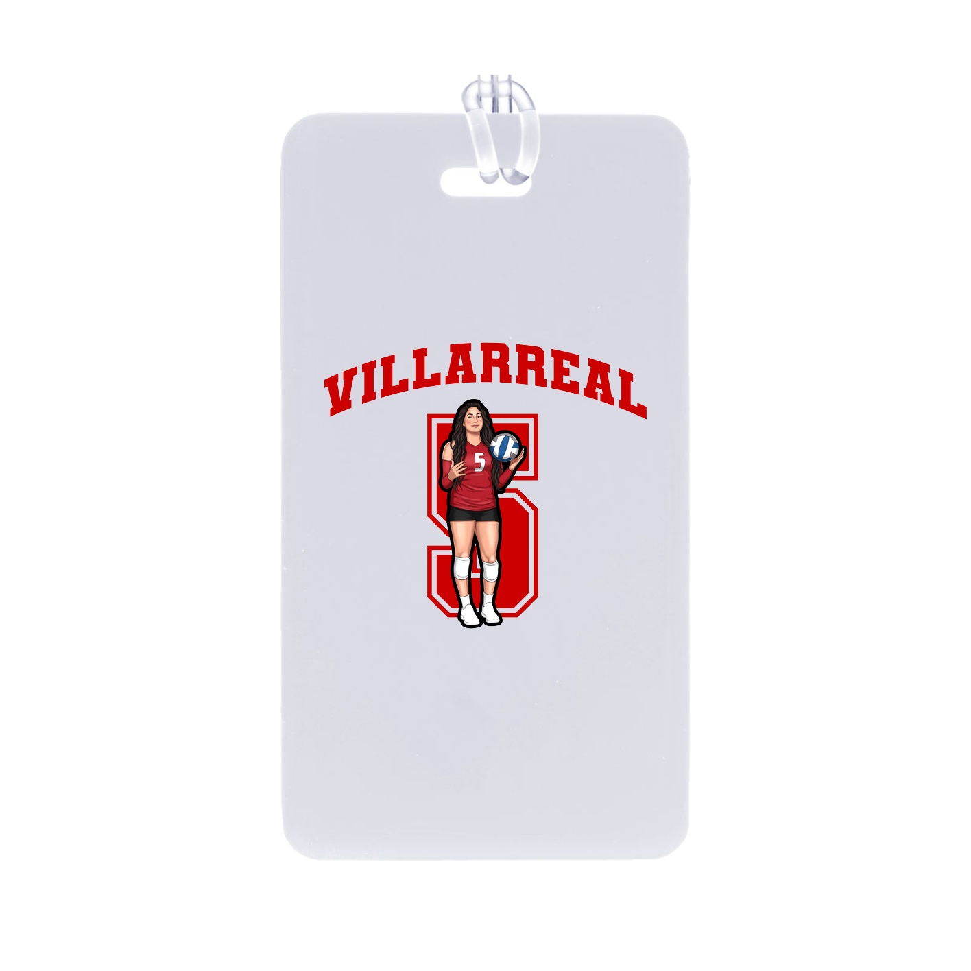 Bag Tag — Number in Classic