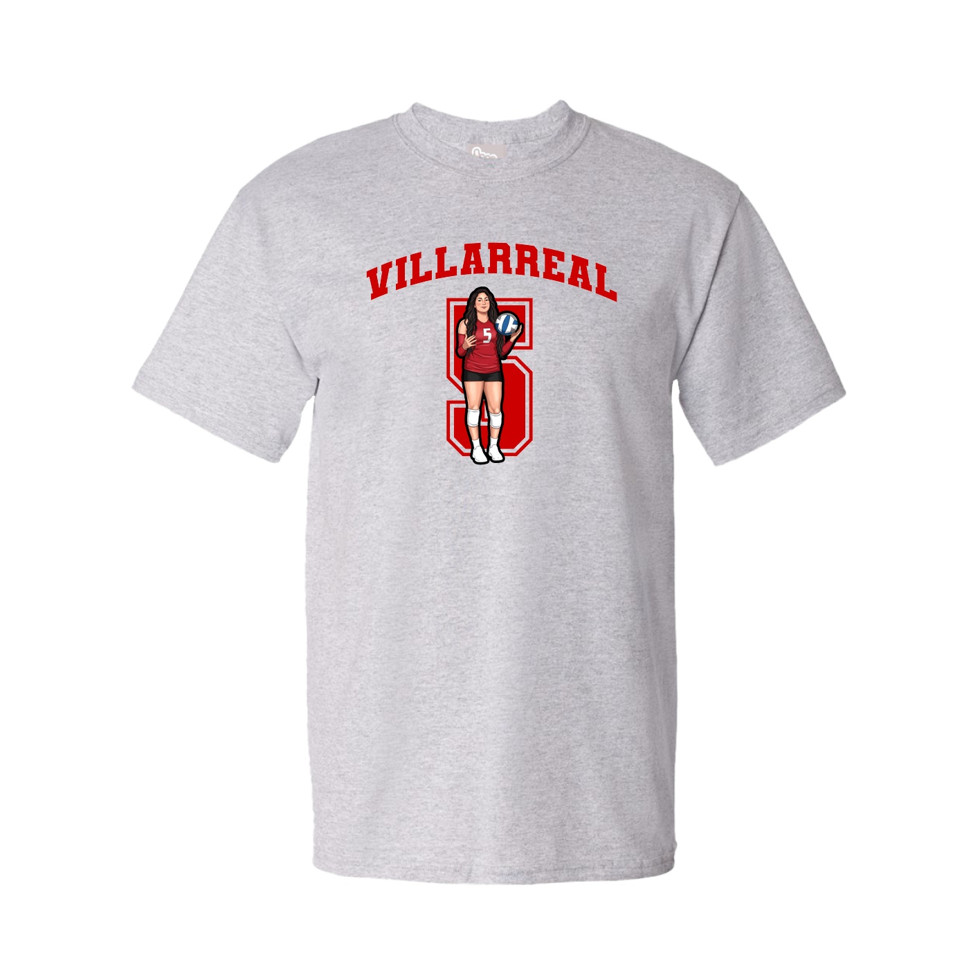 Tee — Number in Grey