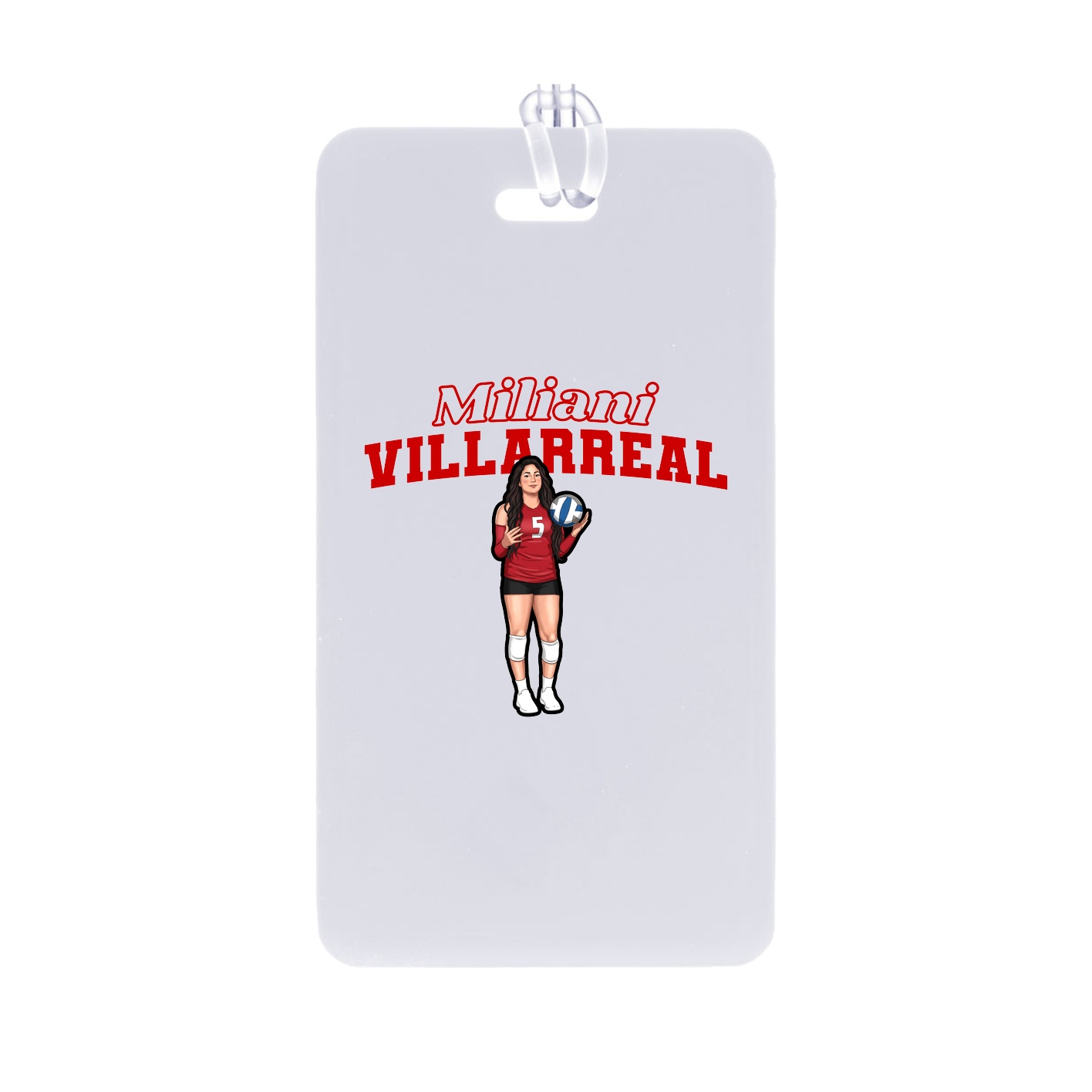Bag Tag — Name Arch in Classic