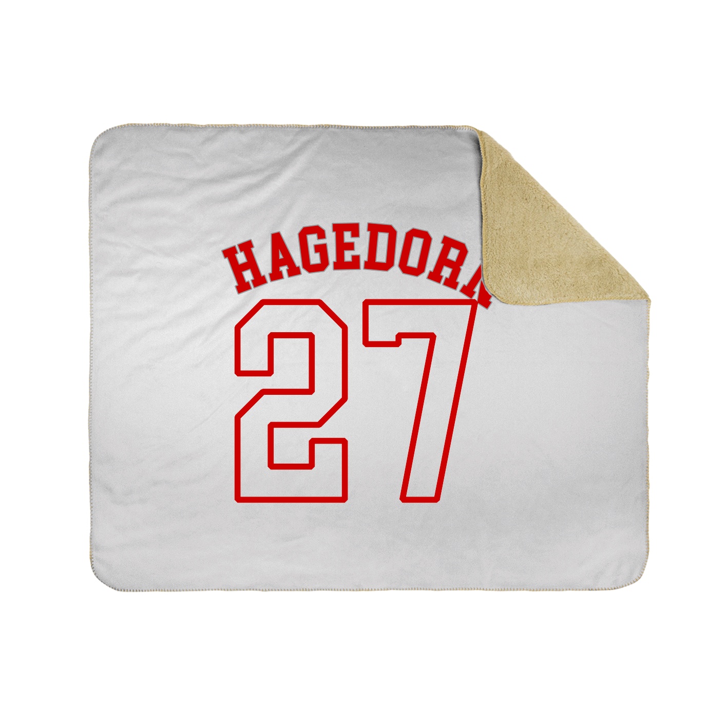 Throw Blanket — Shirsey Arch in White