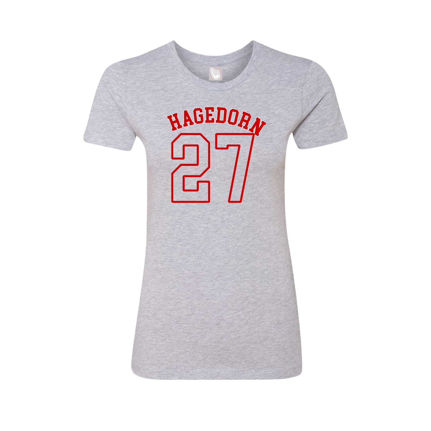 Womens Tee — Shirsey Arch in Grey
