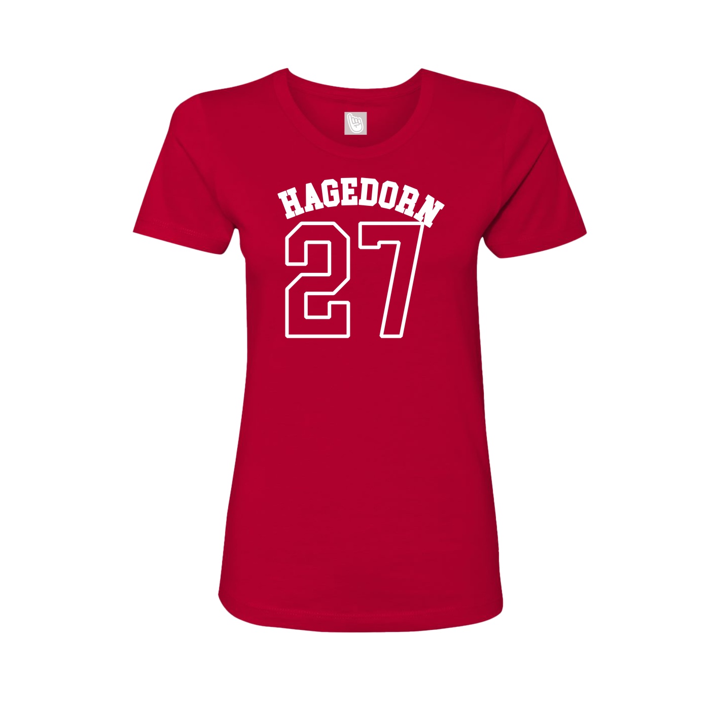 Womens Tee — Shirsey Arch in Red