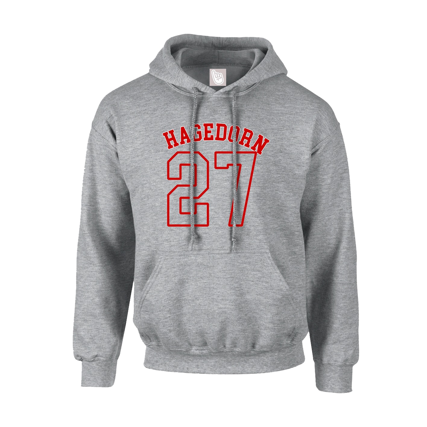 Hoodie — Shirsey Arch in Grey