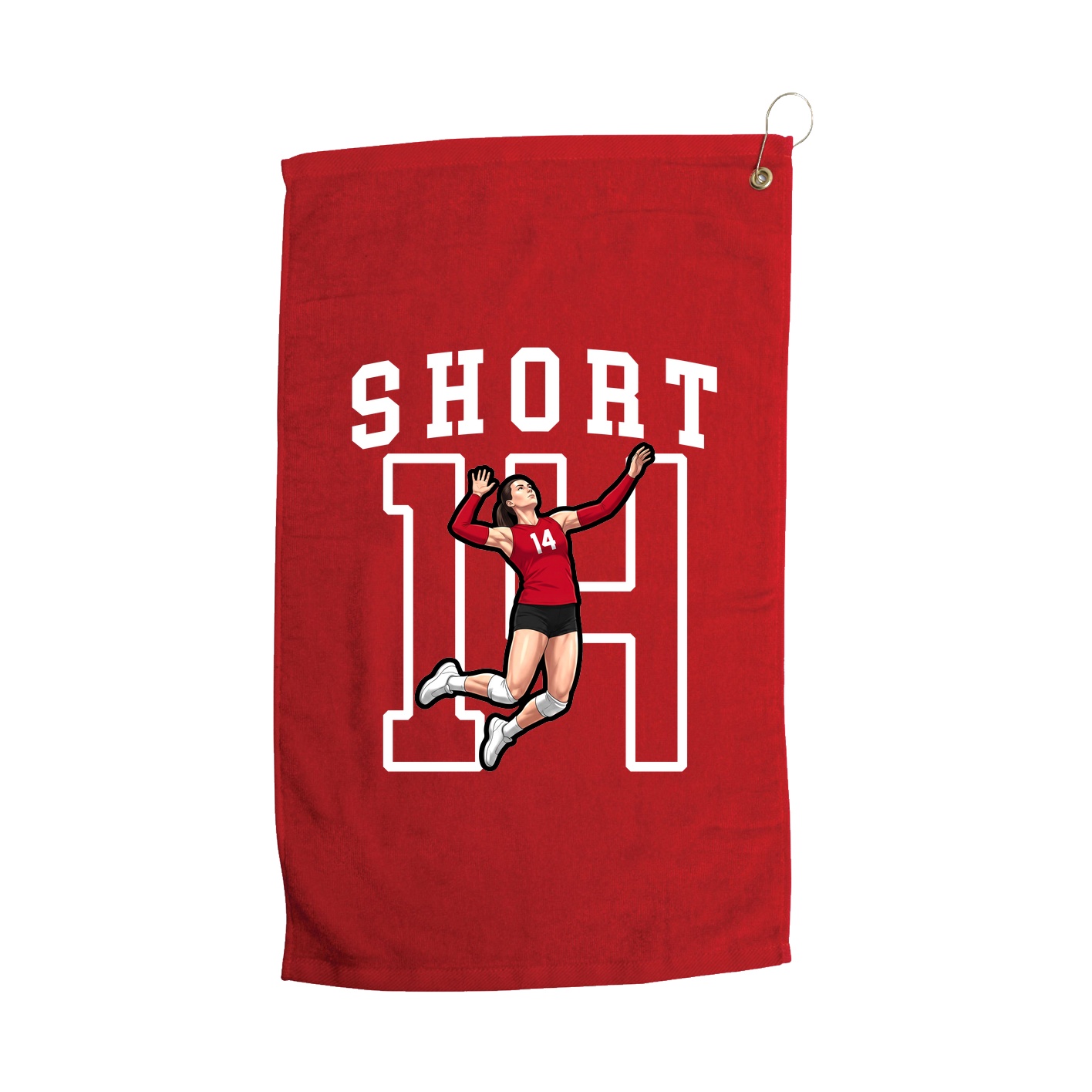 Golf Towel — Shirsey in Red