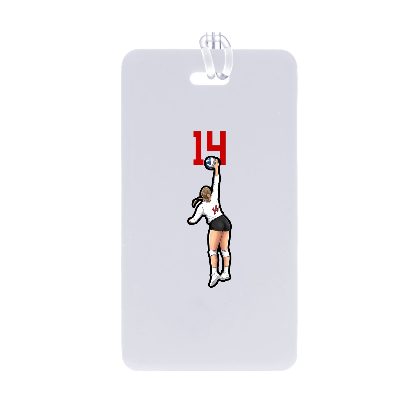 Bag Tag — Number Top in Classic