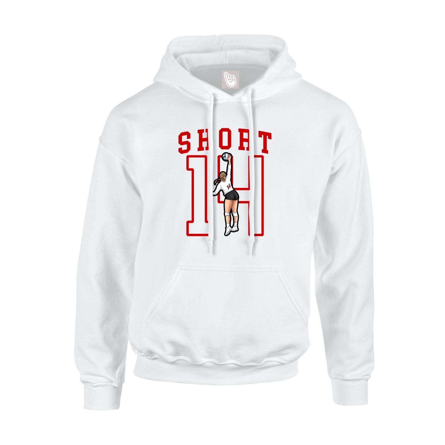Youth Hoodie — Shirsey in White