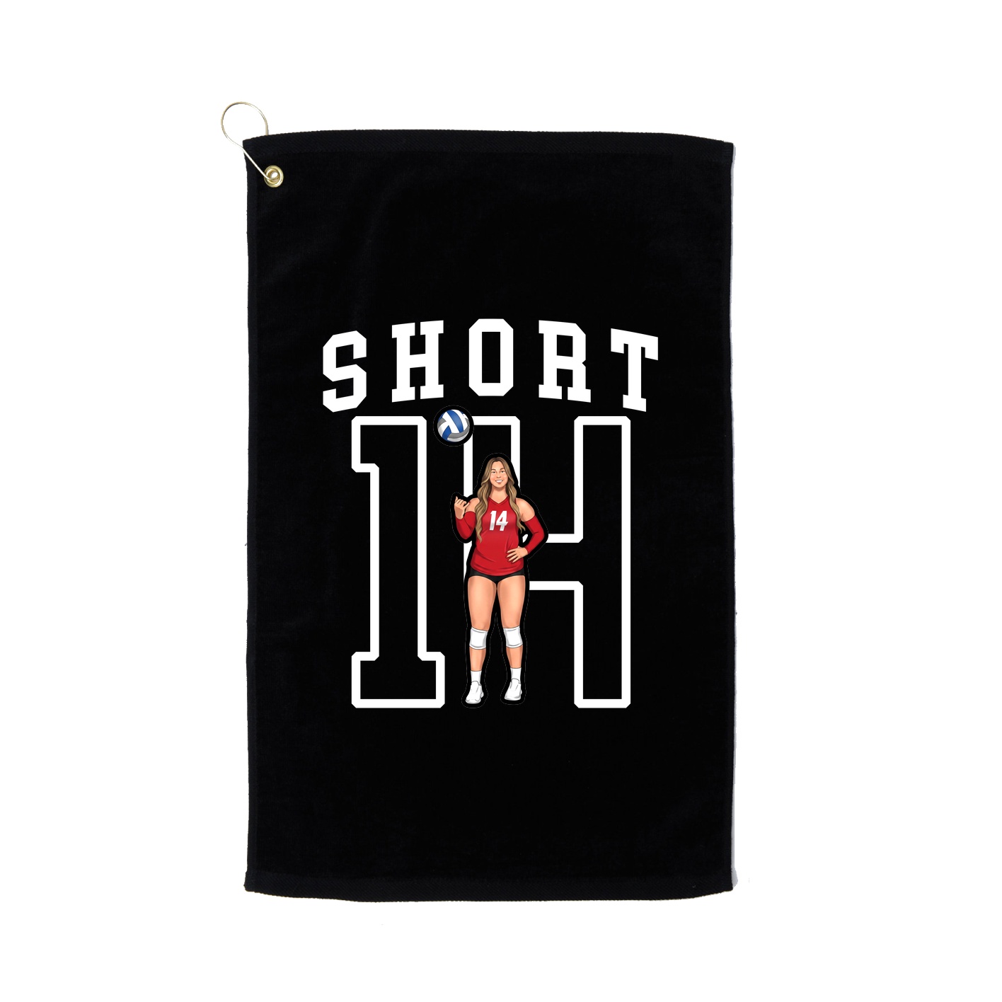 Golf Towel — Shirsey in Black