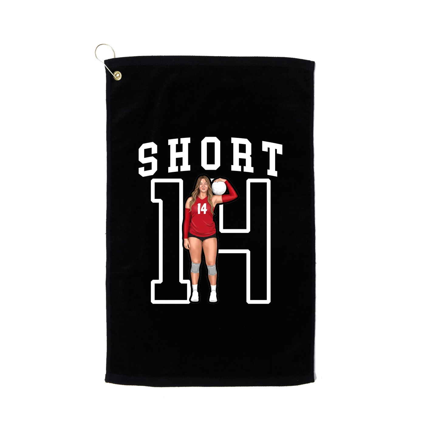 Golf Towel — Shirsey in Black