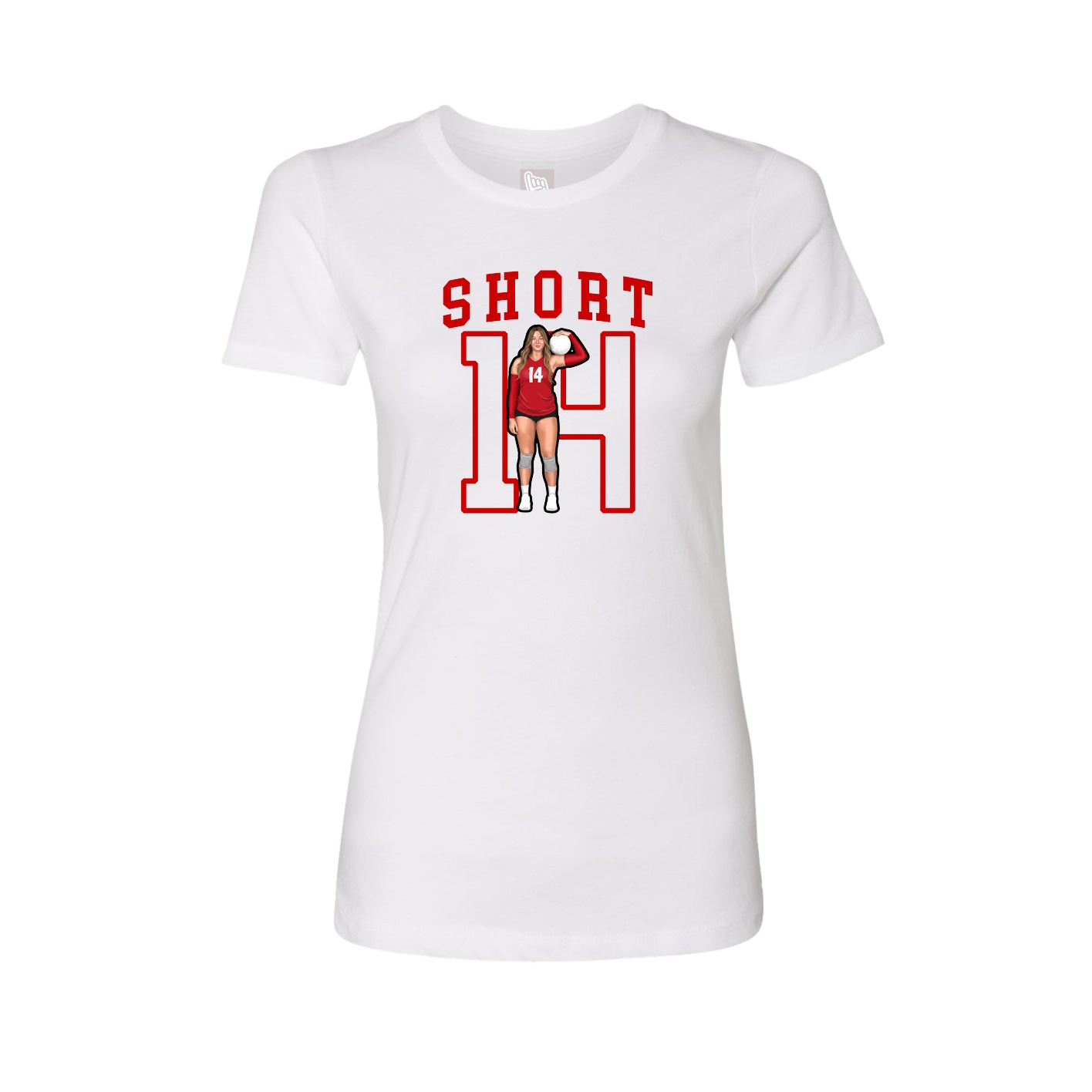 Fitted Women's Tee — Shirsey in White