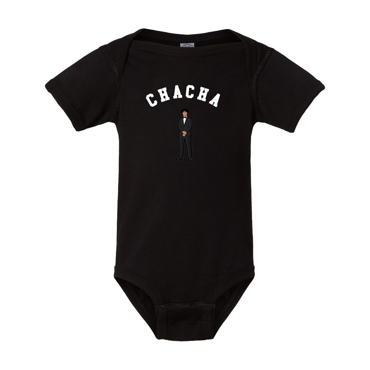 Baby Onesie — Shirsey Arch in Black