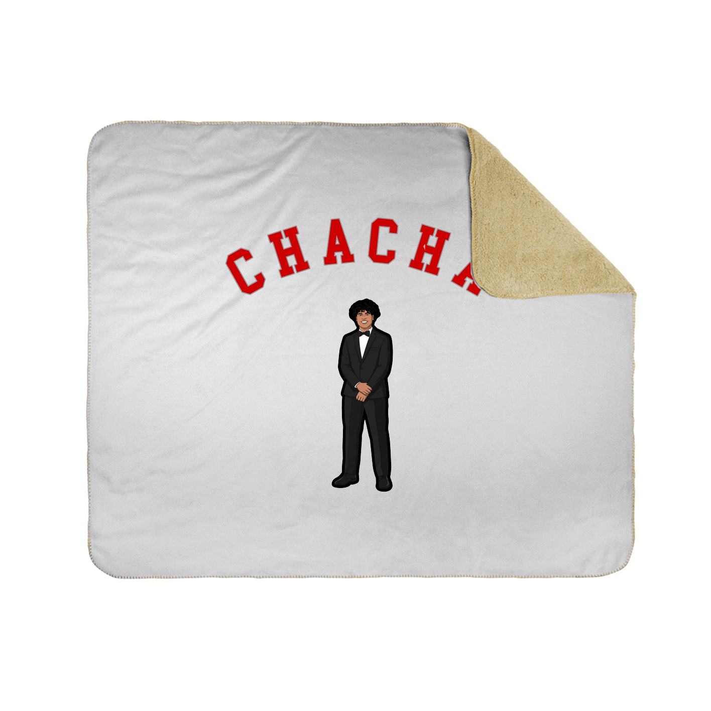Throw Blanket — Shirsey Arch in White