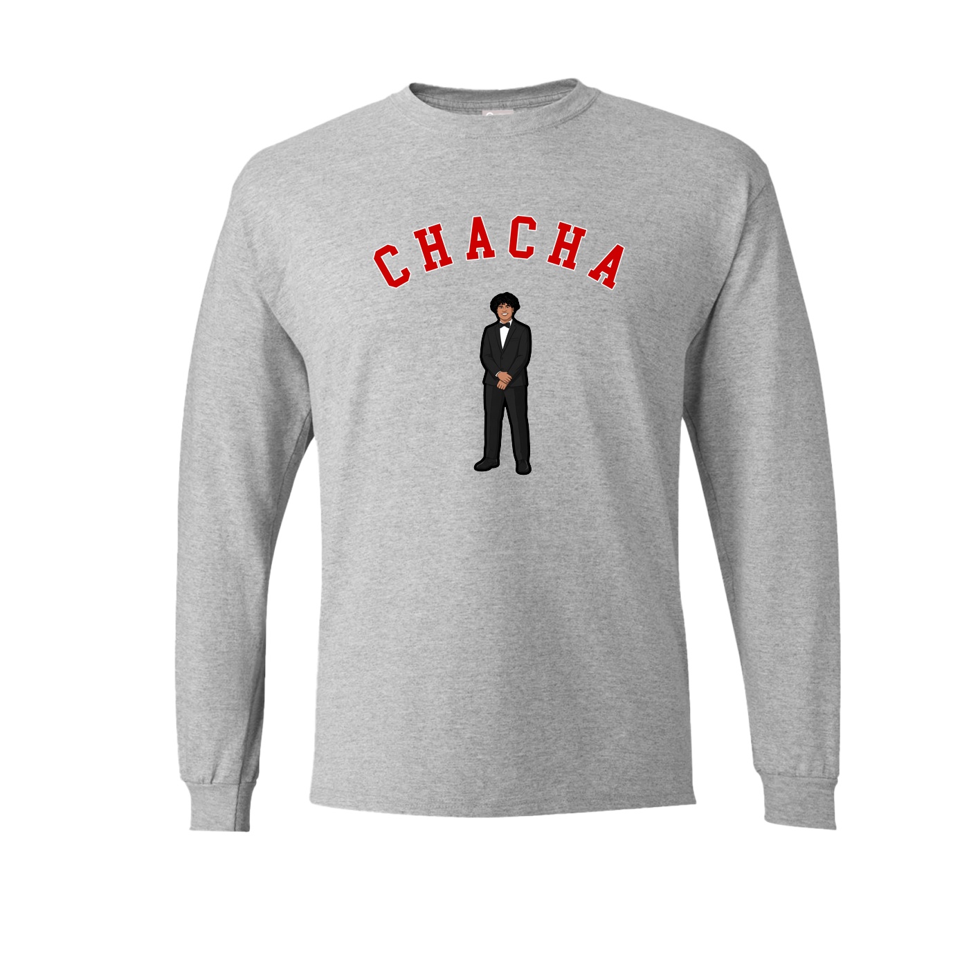 Long Sleeve Tee — Shirsey Arch in Grey