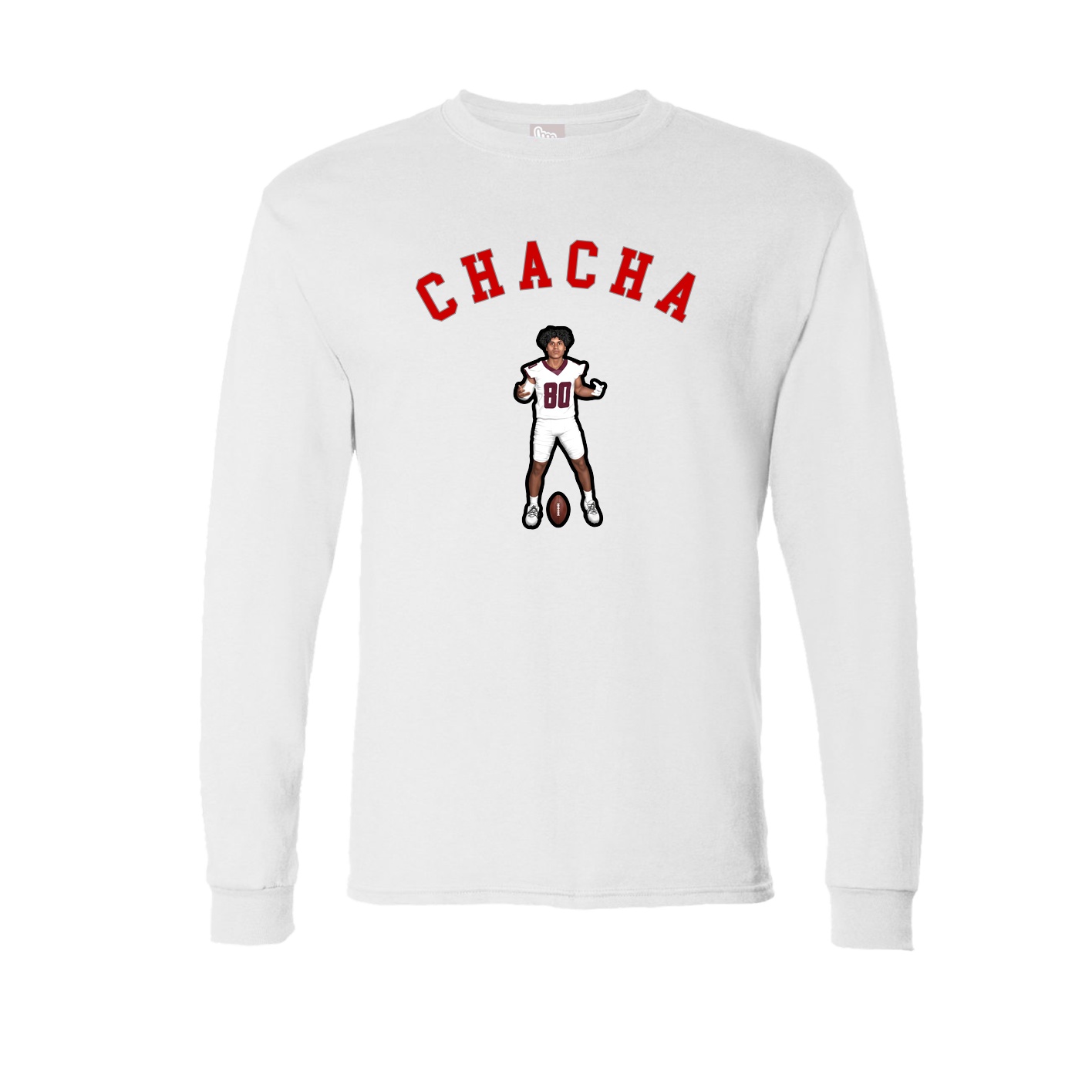 Long Sleeve Tee — Shirsey Arch in White