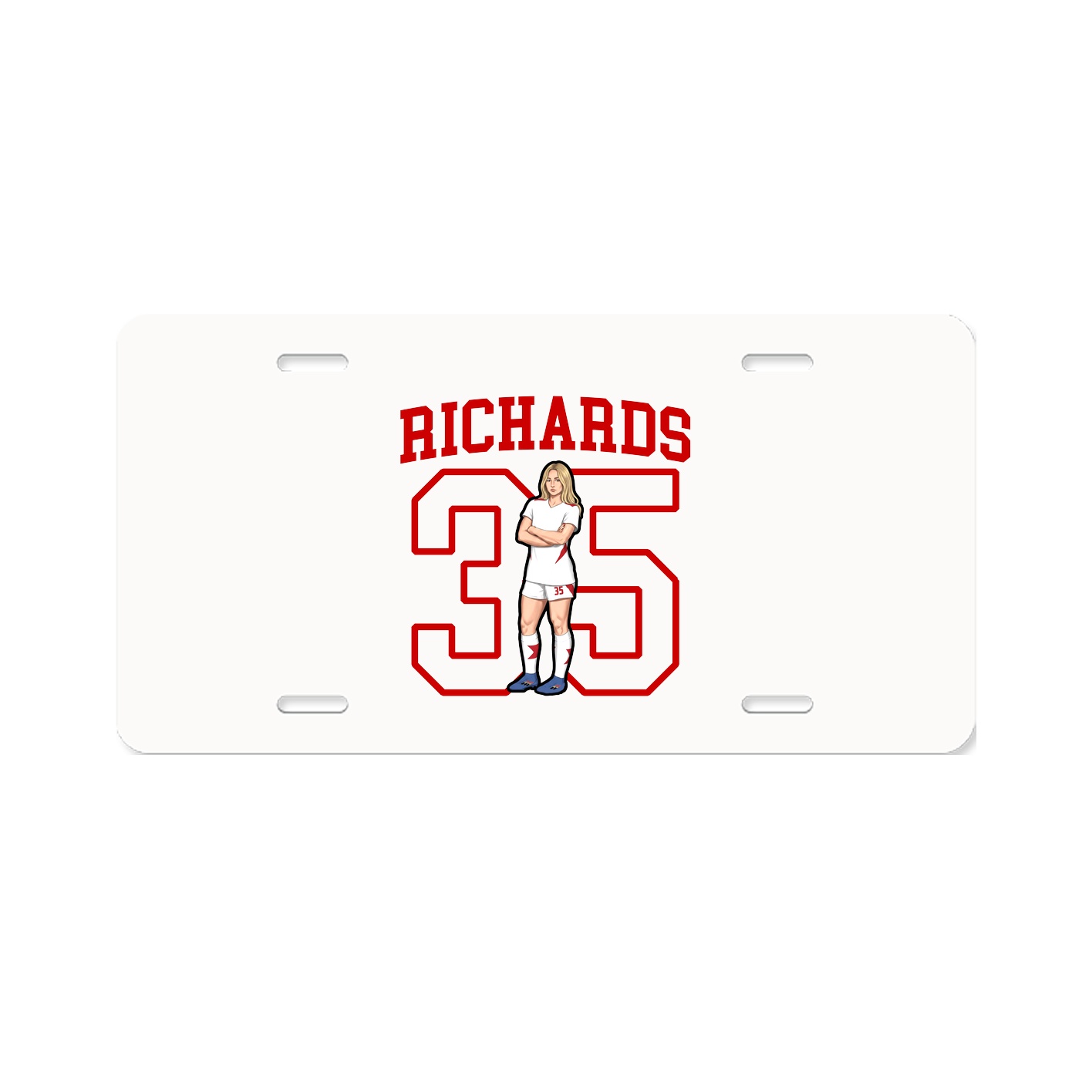 License Plate — Shirsey in Classic