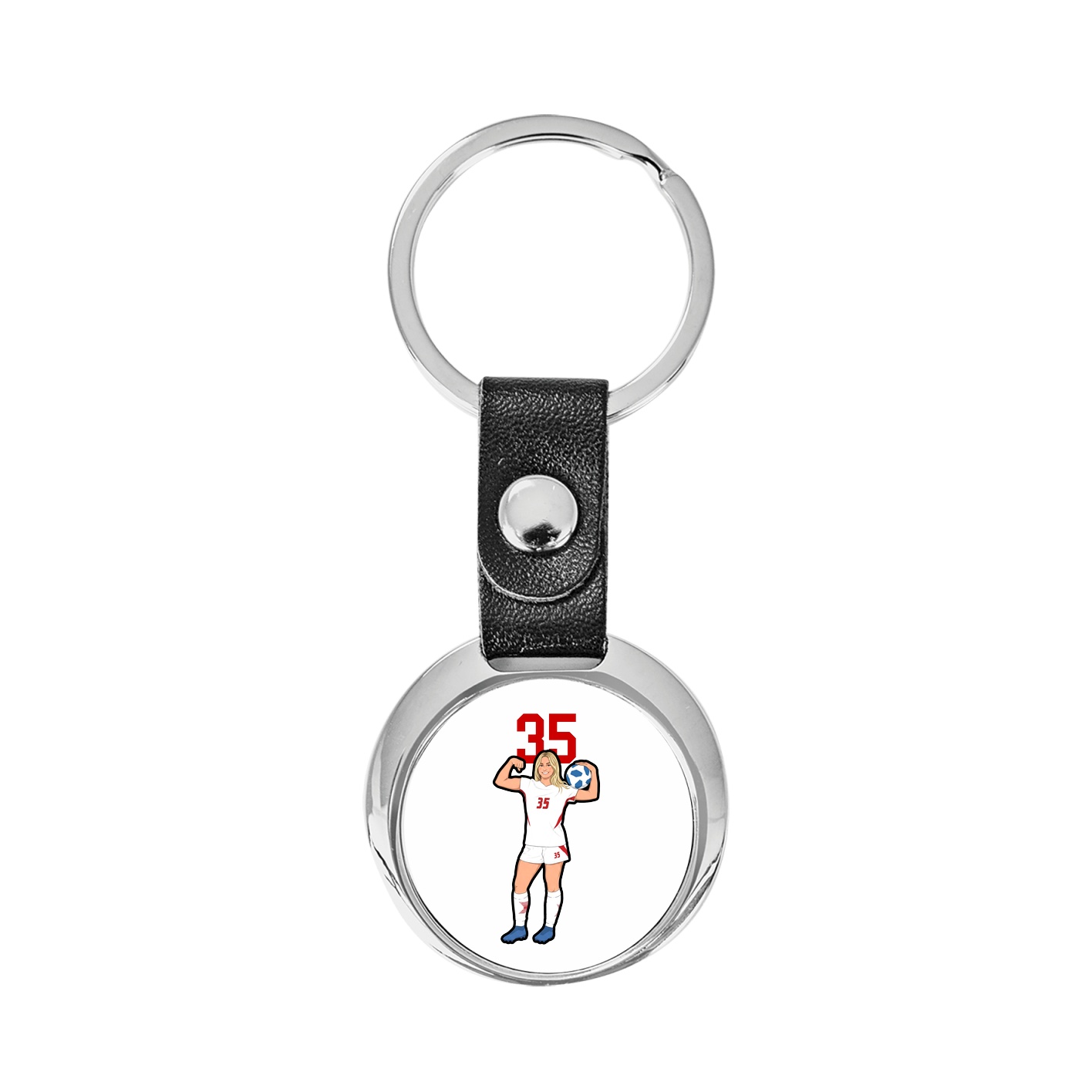 Key Chain — Number Top in Classic
