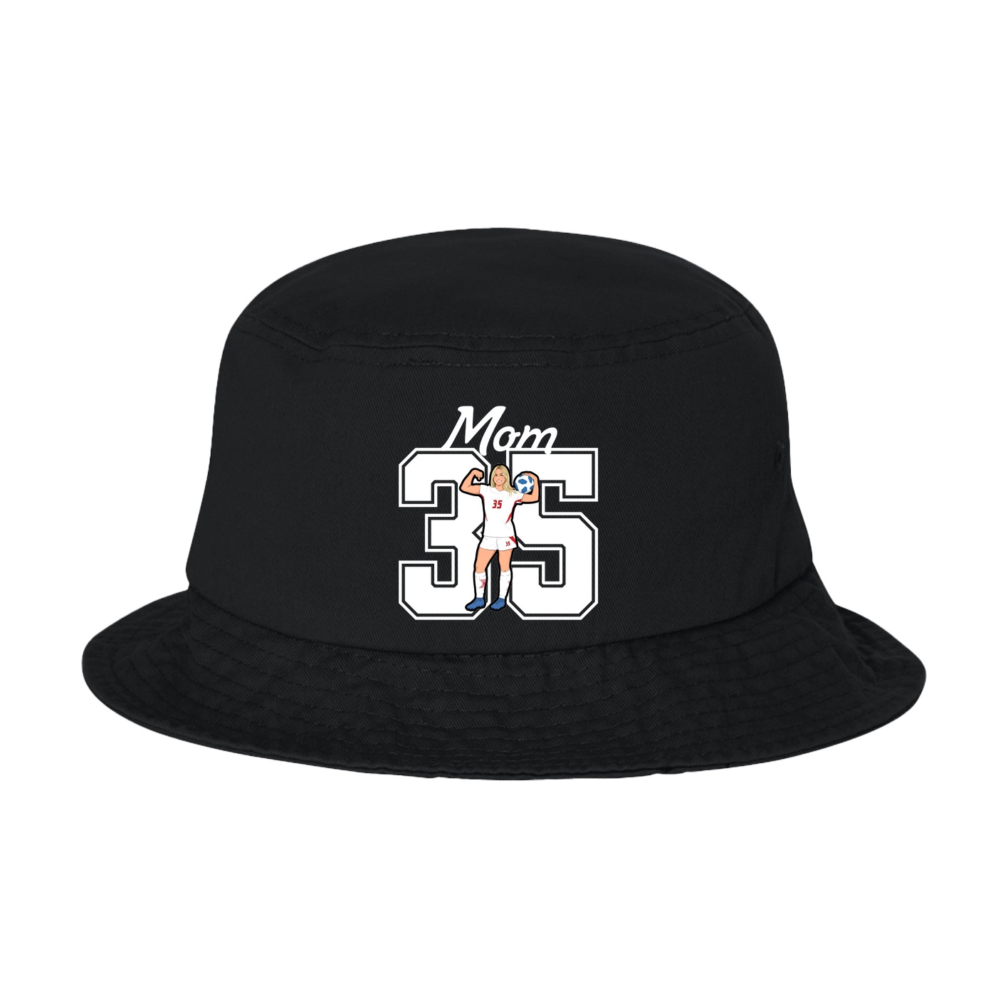 Bucket Cap — Mothers Day Shirsey in Black