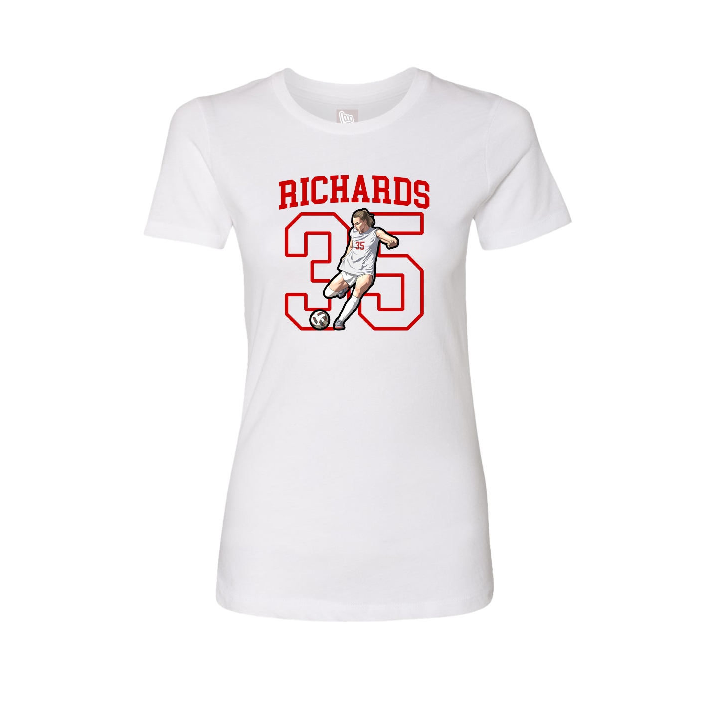 Fitted Women's Tee — Shirsey in White