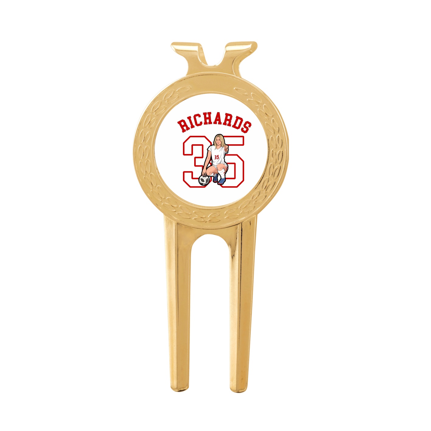 Divot Tool with Ball Marker — Shirsey Arch in Classic