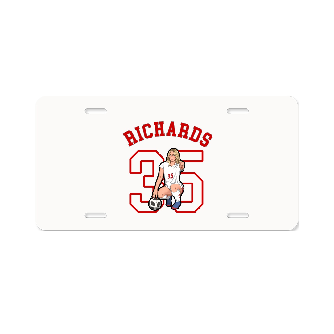License Plate — Shirsey Arch in Classic
