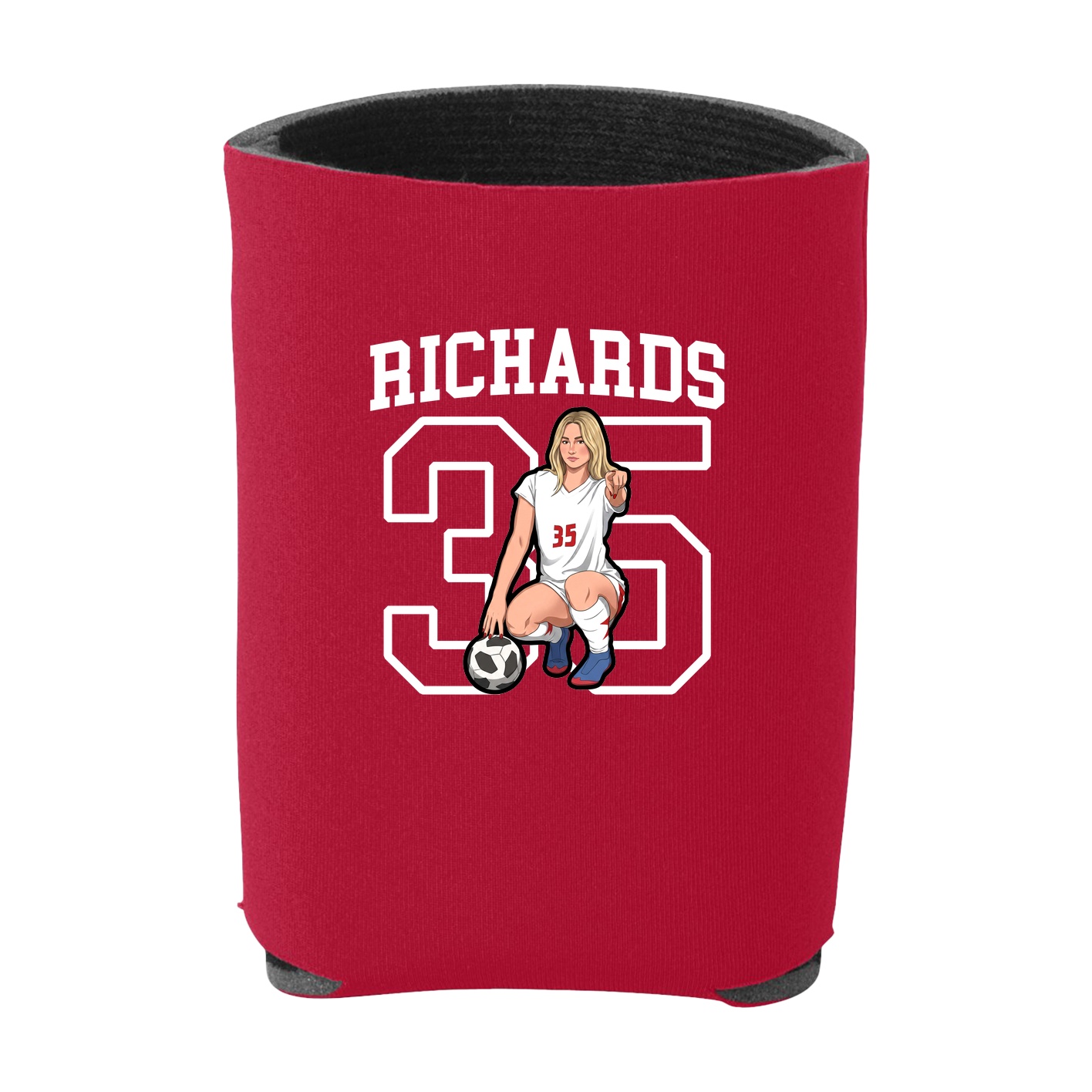 Can Holder — Shirsey in Red