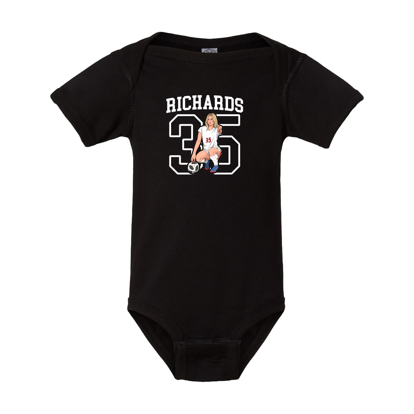 Baby Onesie — Shirsey in Black