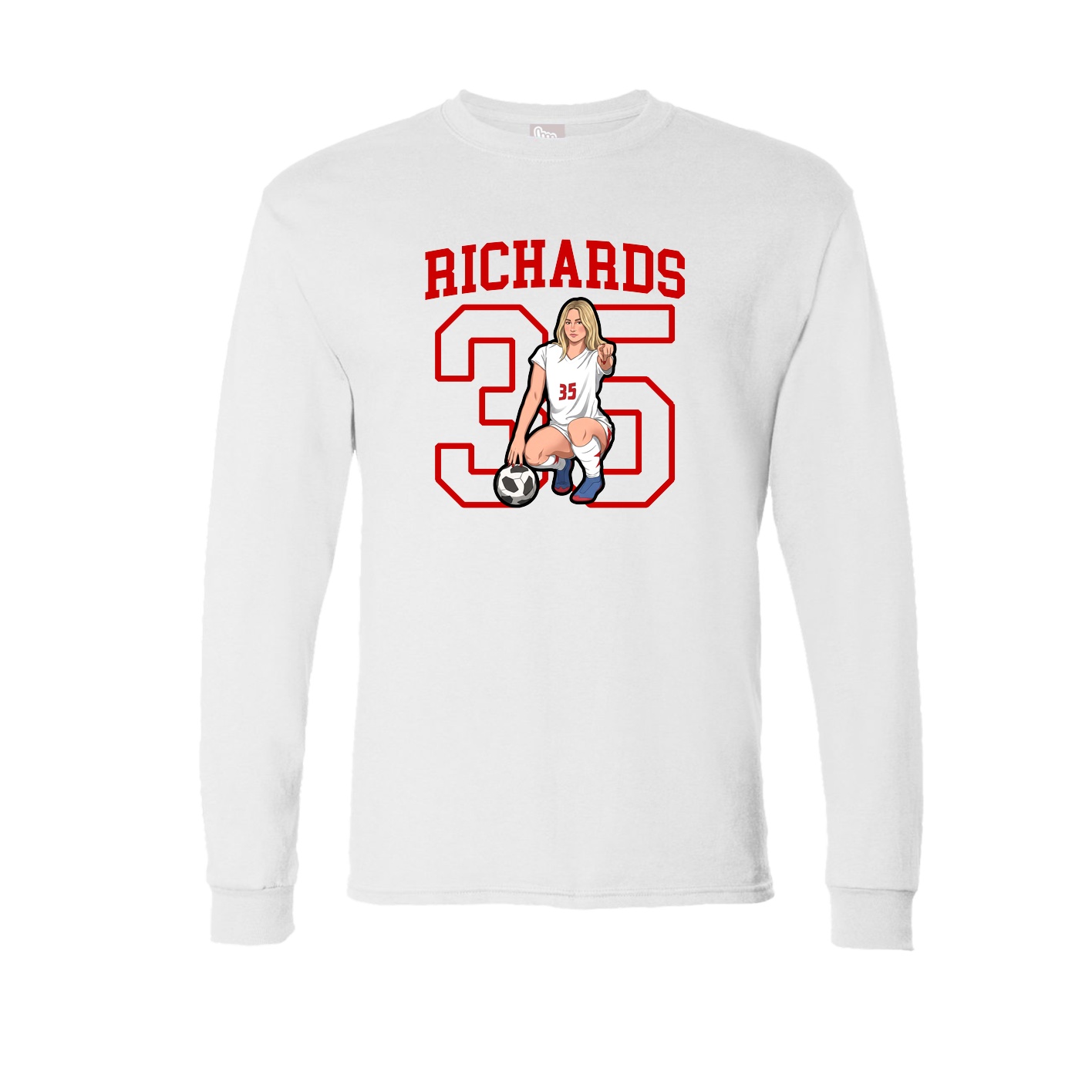 Long Sleeve Tee — Shirsey in White