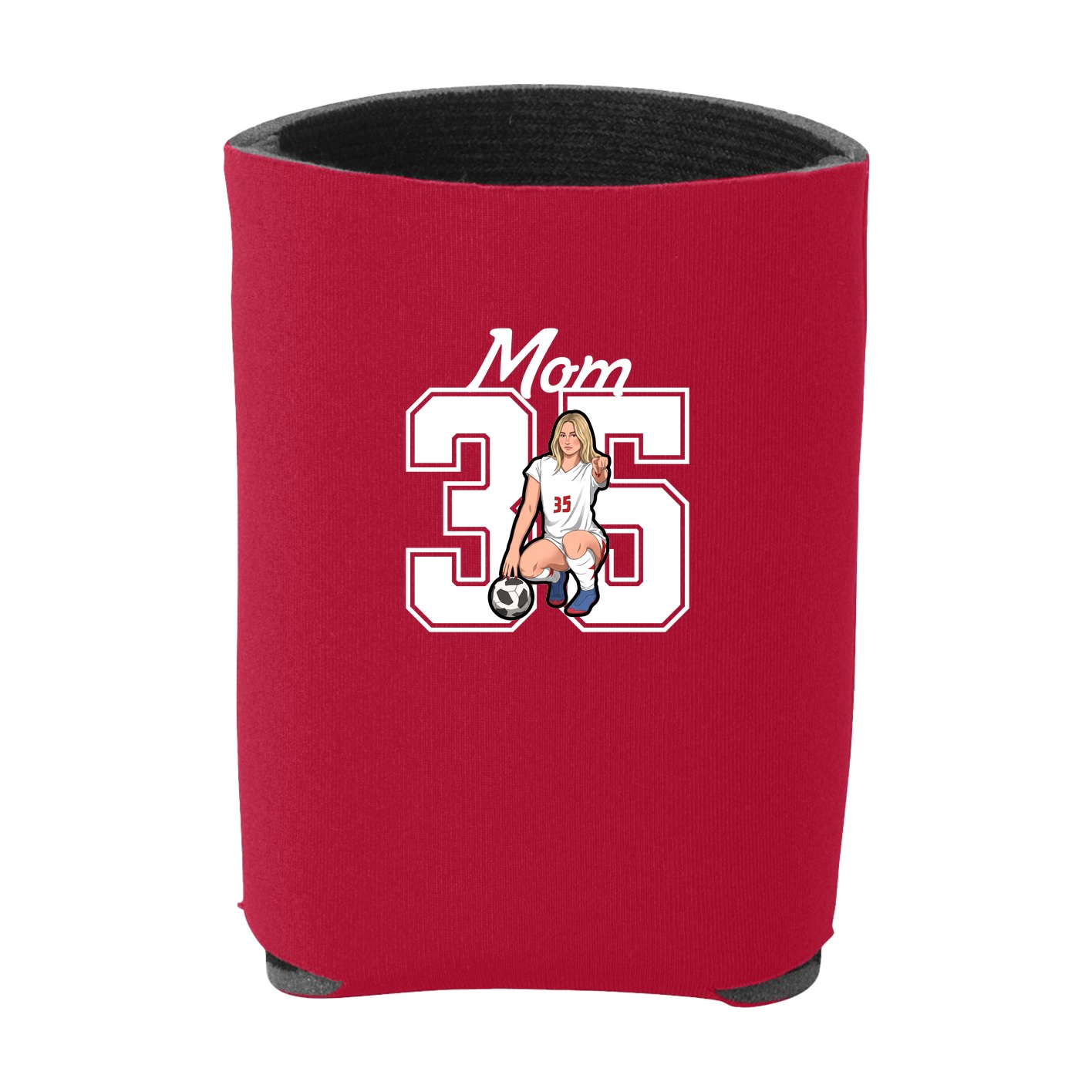 Can Holder — Mothers Day Shirsey in Red