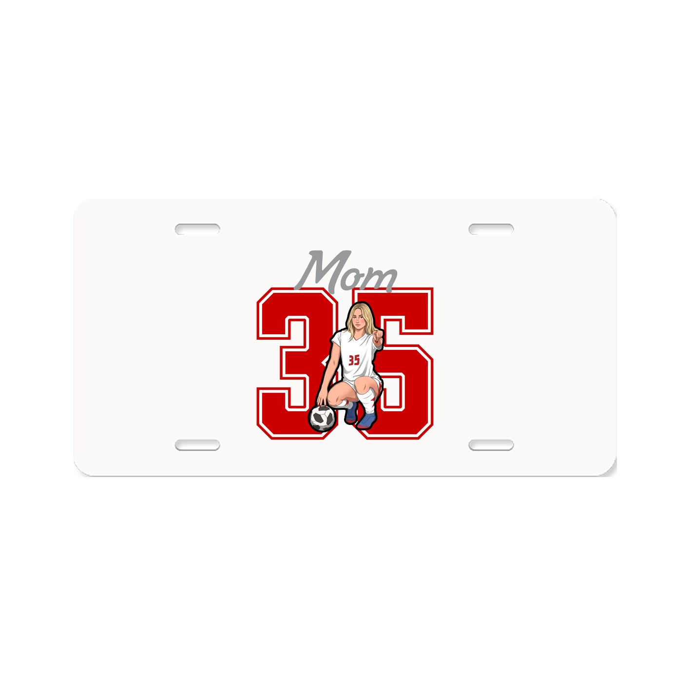 License Plate — Mothers Day Shirsey in Classic