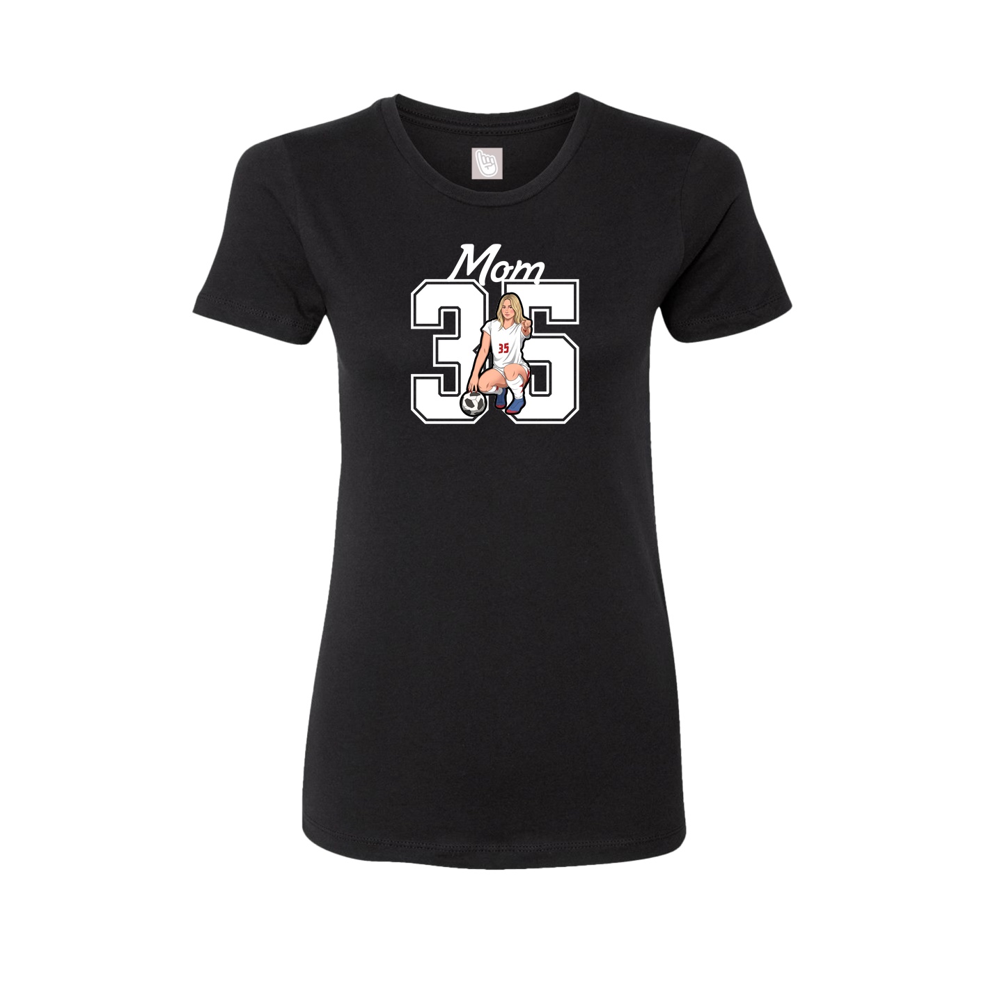 Womens Tee — Mothers Day Shirsey in Black