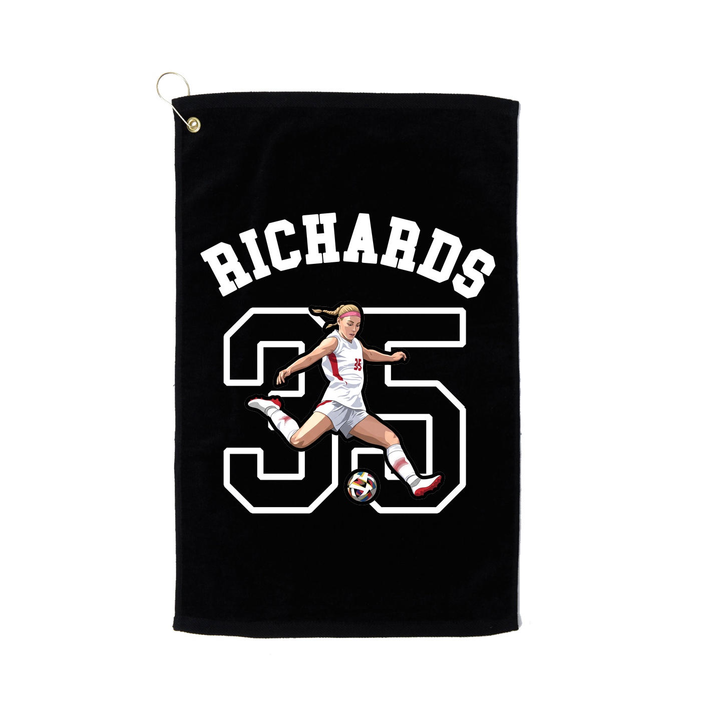 Terry Velour Golf Towel