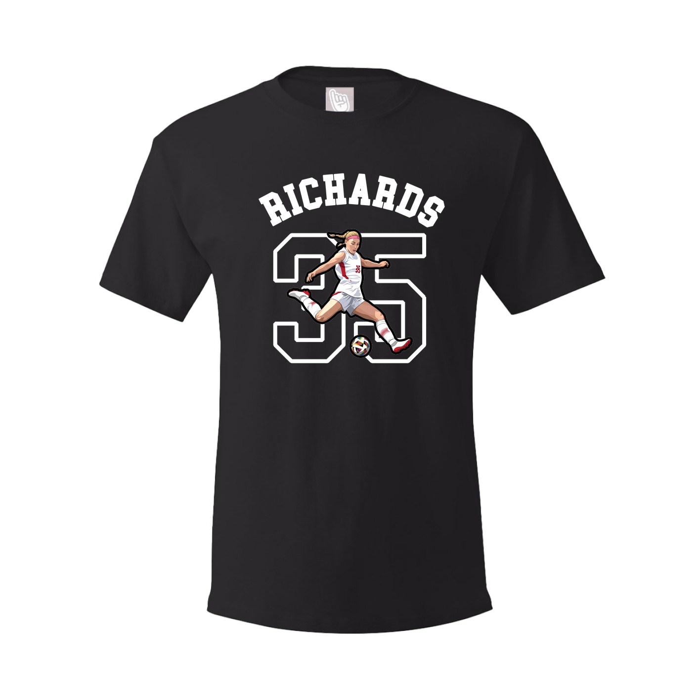 Youth Tee — Shirsey Arch in Black