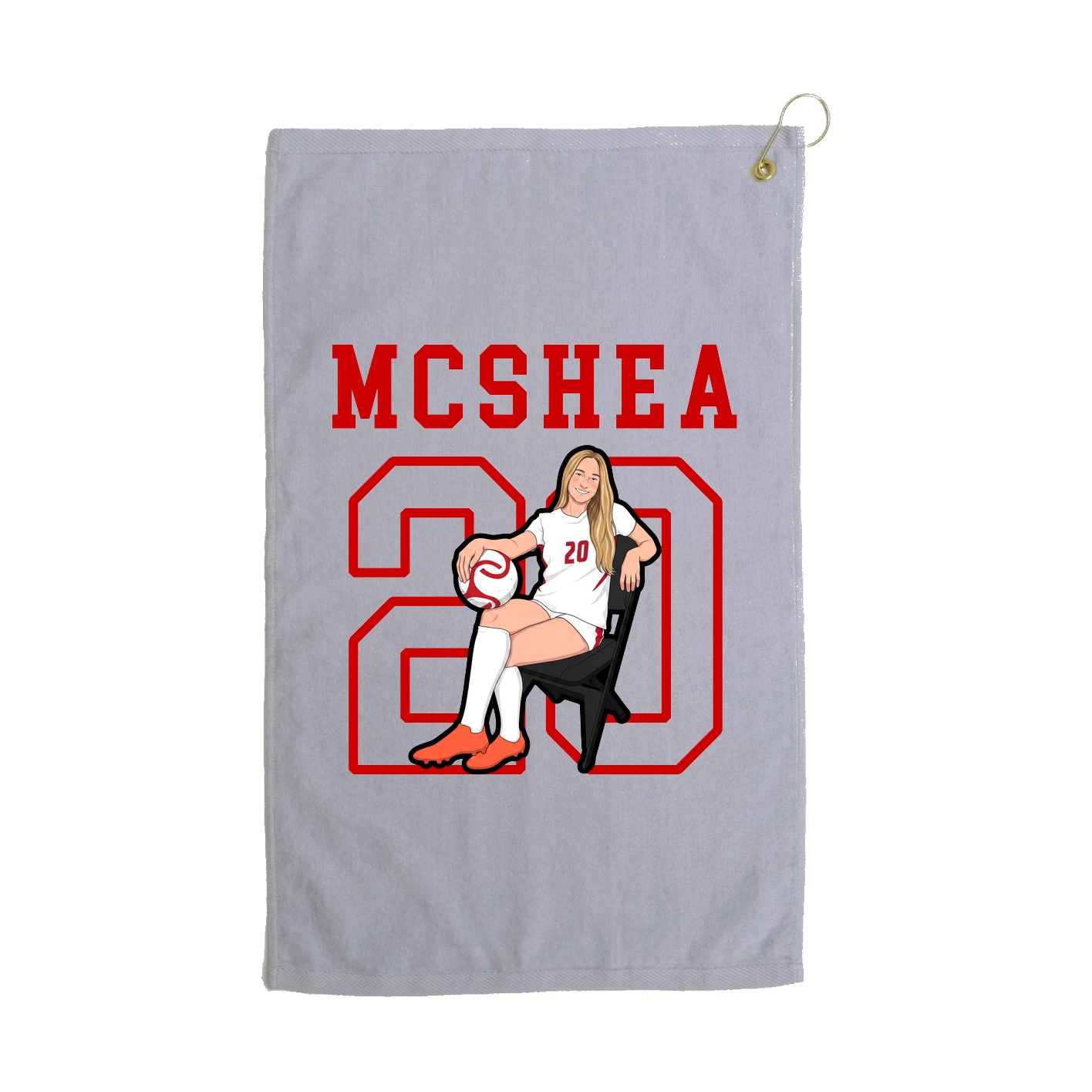 Golf Towel — Shirsey in Grey