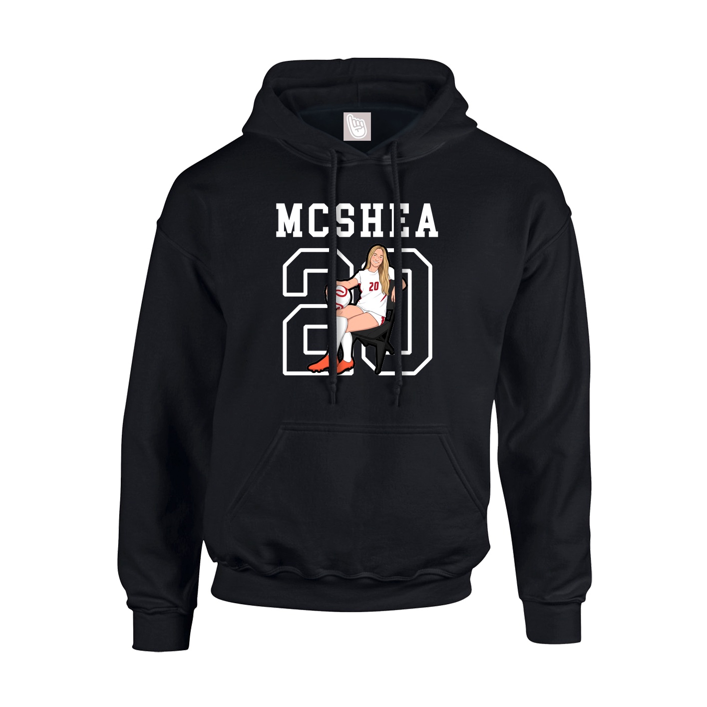 Youth Hoodie — Shirsey in Black