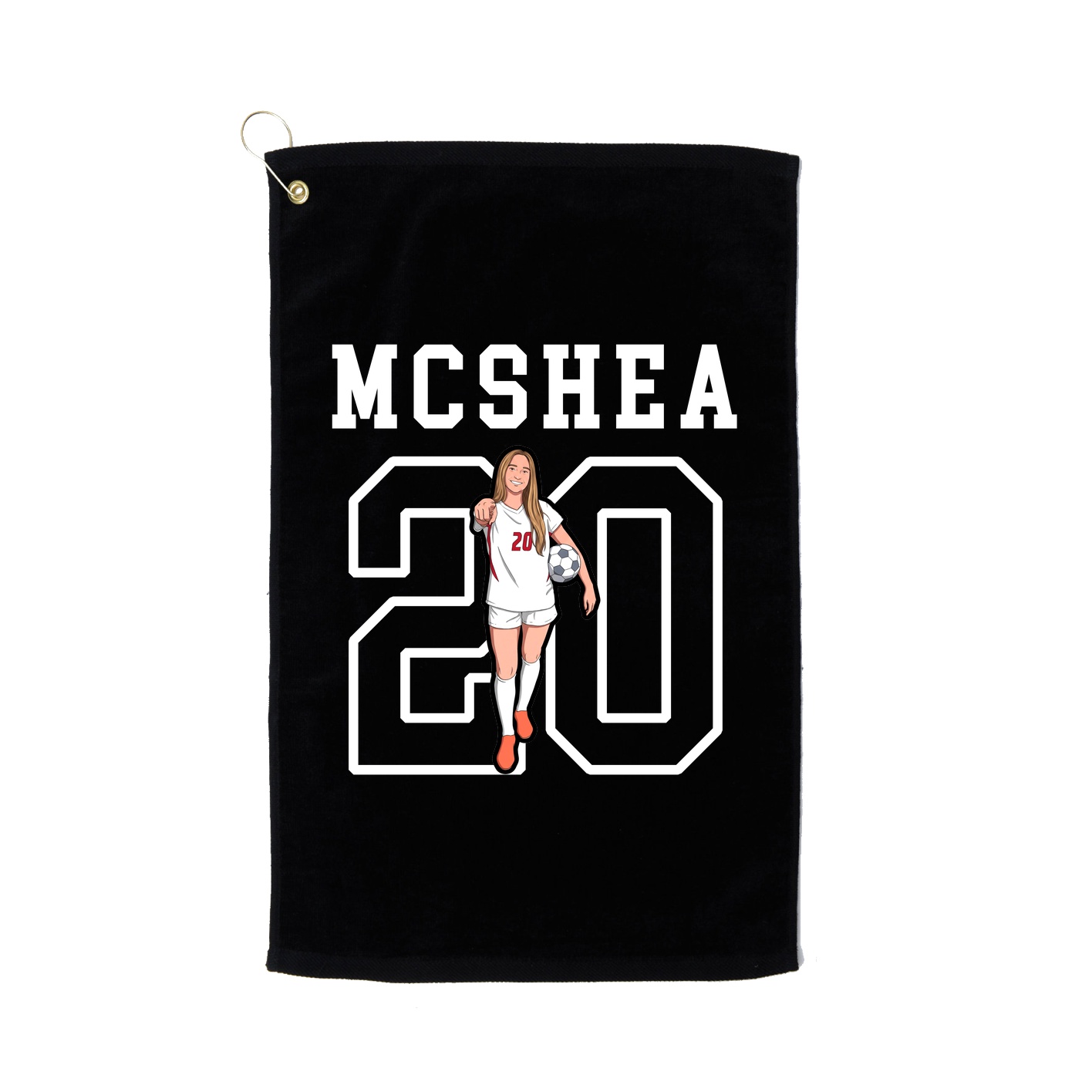 Golf Towel — Shirsey in Black