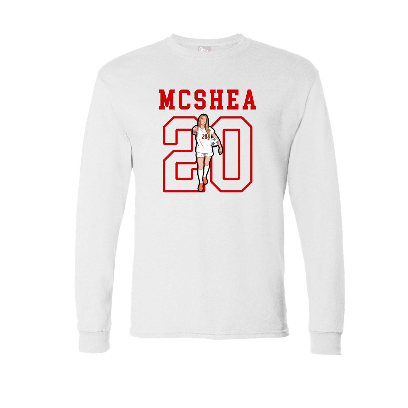Long Sleeve Tee — Shirsey in White