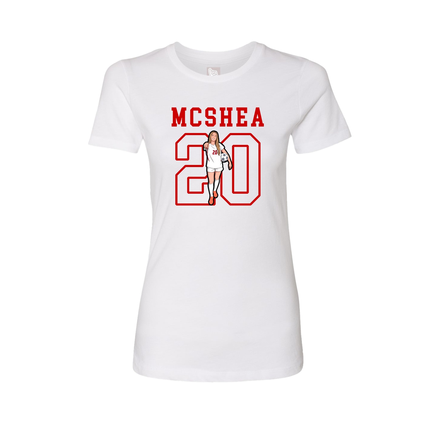 Fitted Women's Tee — Shirsey in White