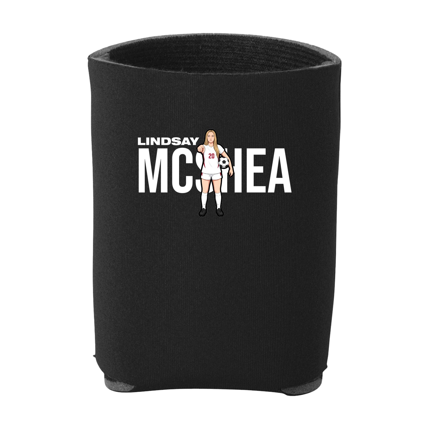 Can Holder — Player Name in Black