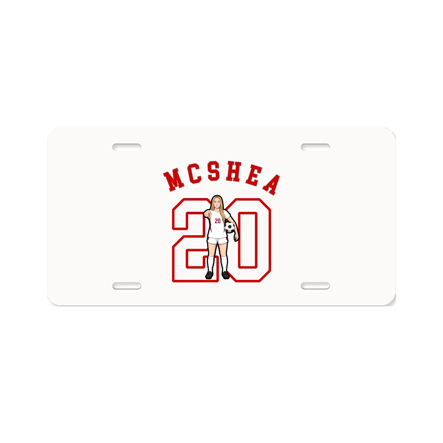 License Plate — Shirsey Arch in Classic