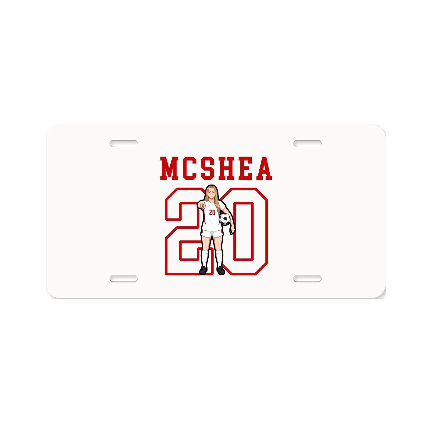 License Plate — Shirsey in Classic