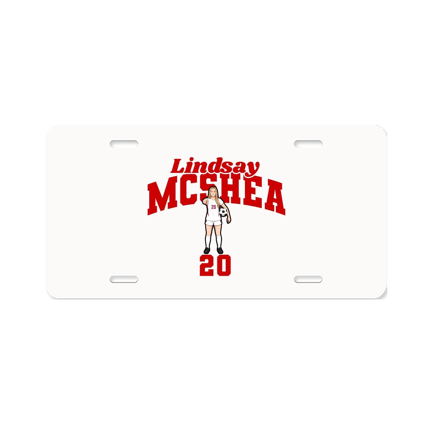 License Plate — Signature Arch in Classic