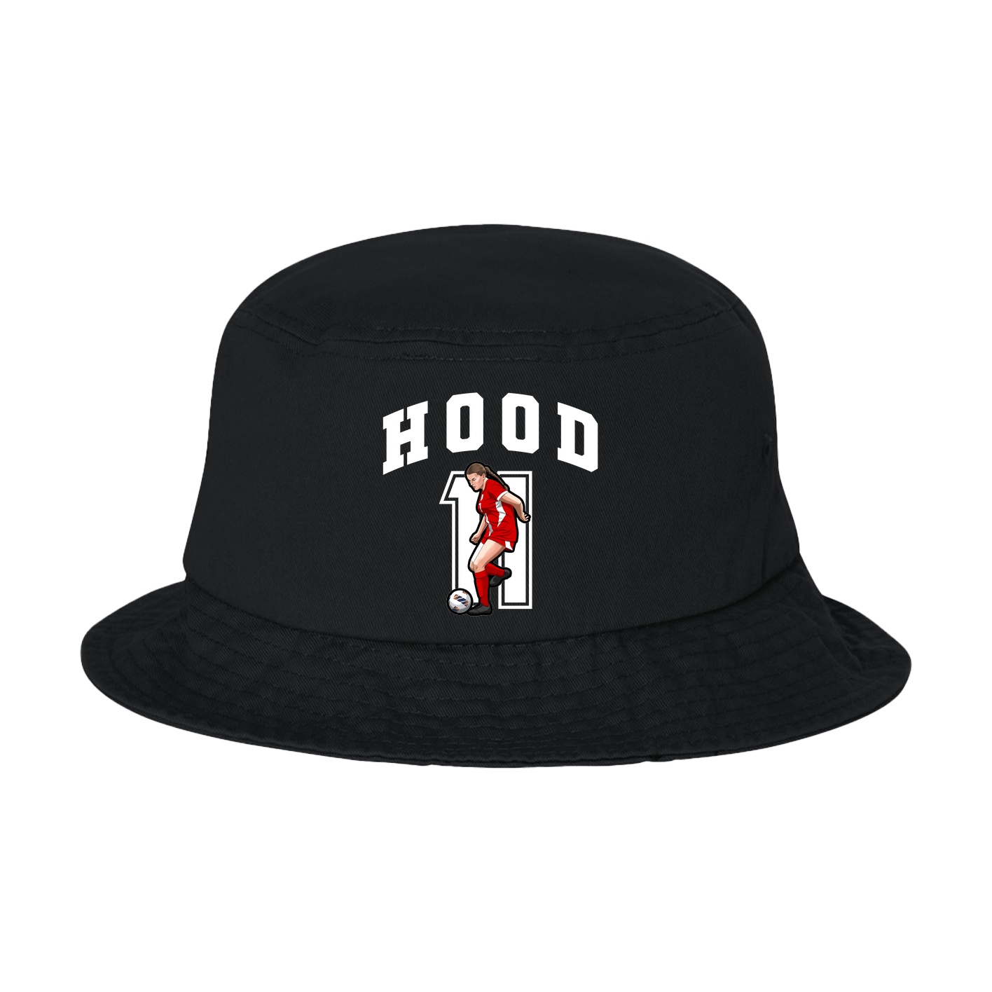 Bucket Cap — Number in Black