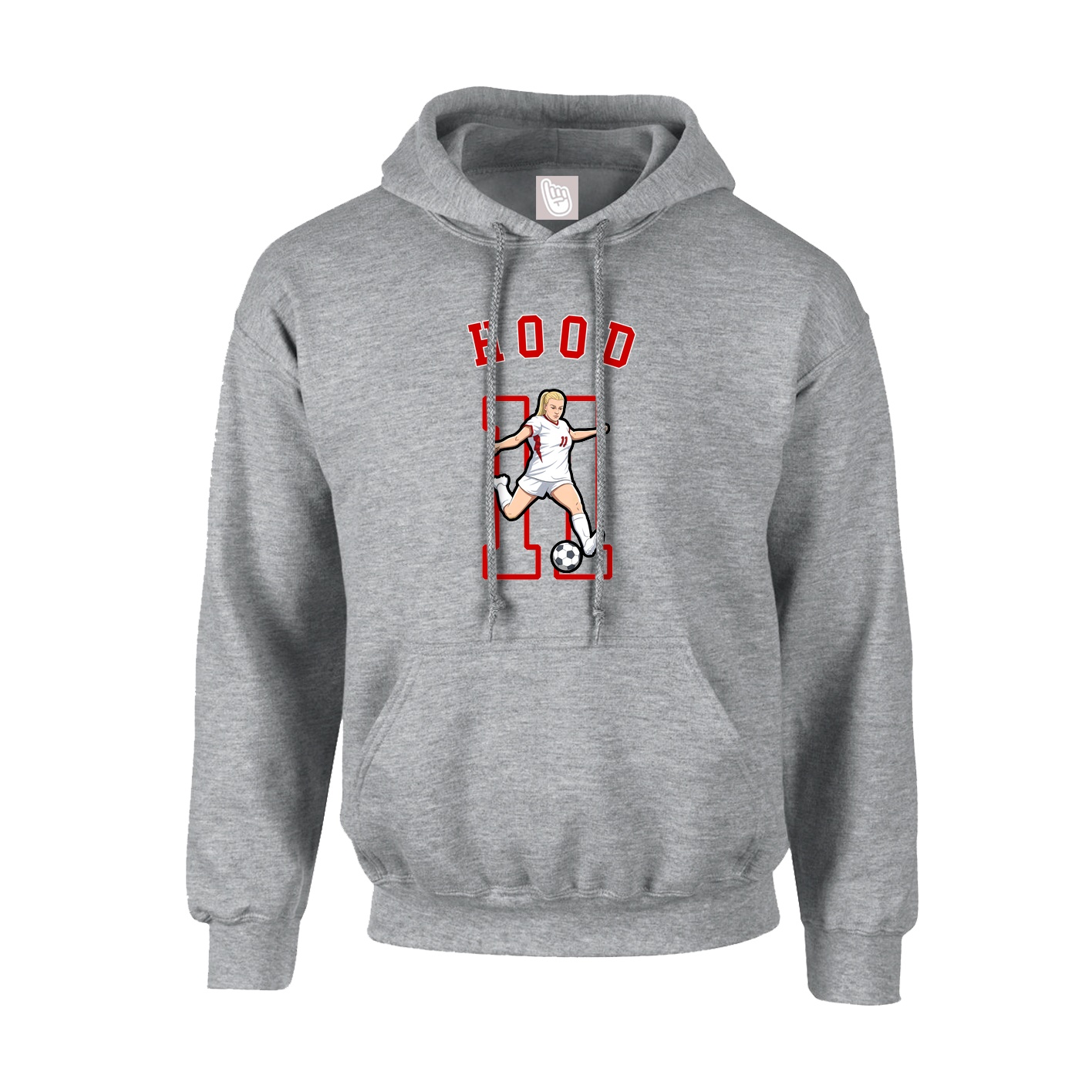 Hoodie — Shirsey Arch in Grey